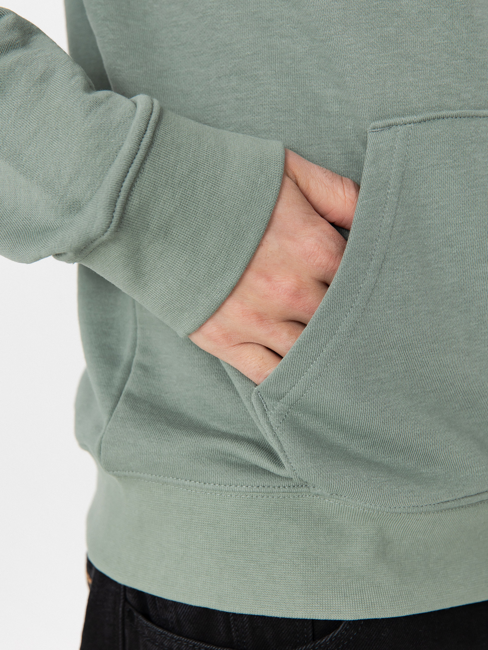 Mikina s kapucí Quiksilver Graphic Mix HD (chinois green)