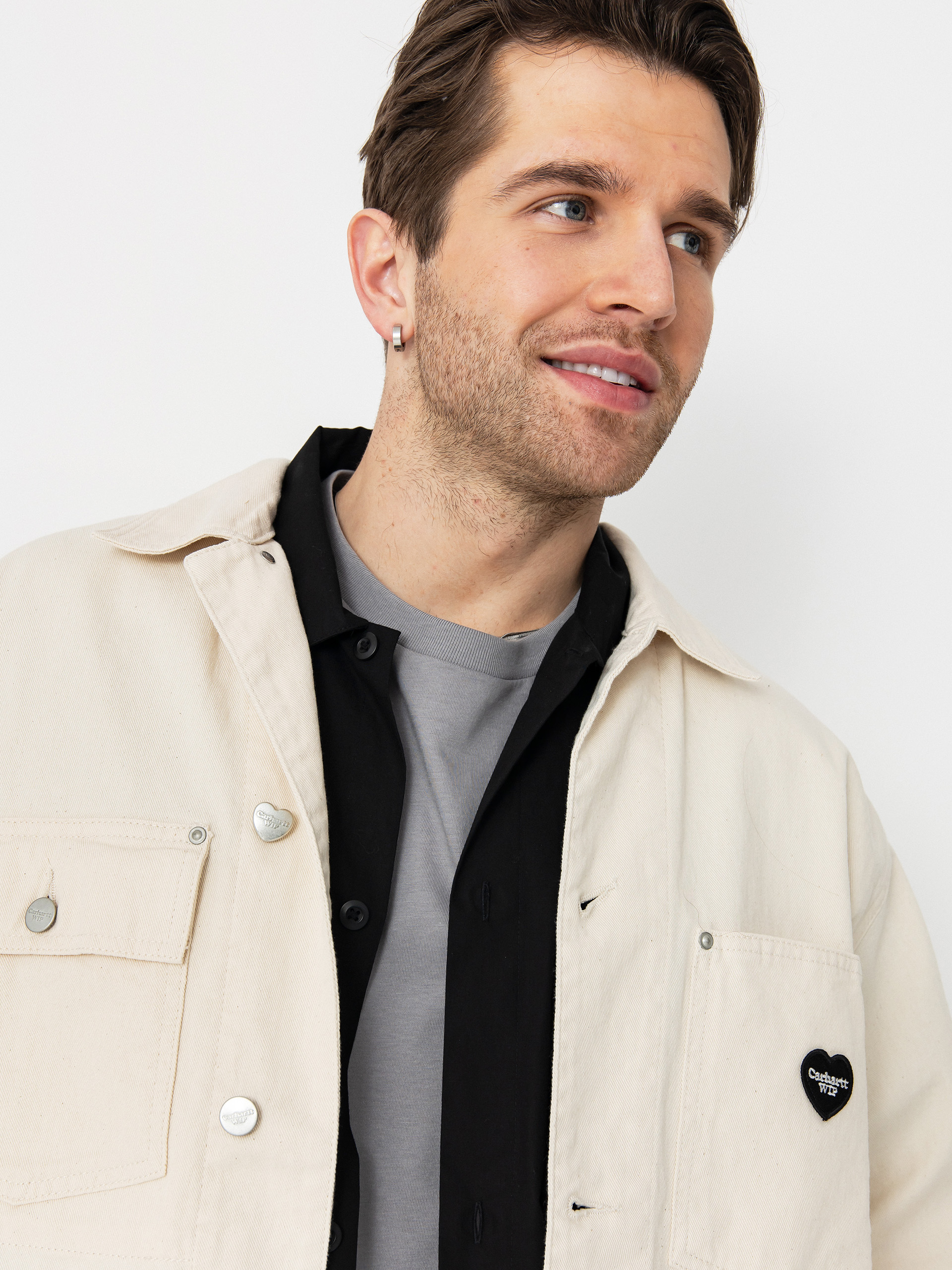 Bunda Carhartt WIP Drewe Chore Coat (natural)