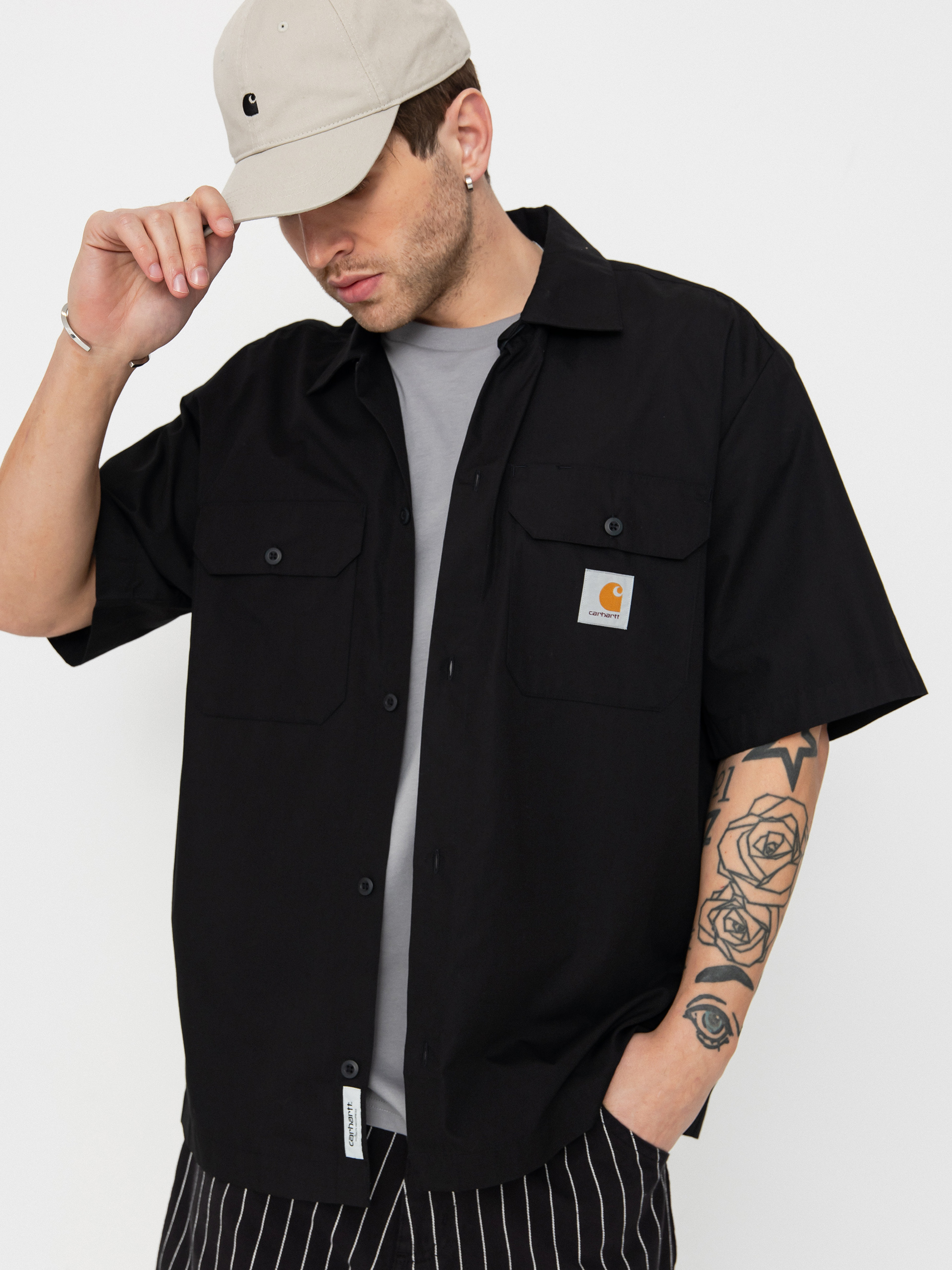 Košile Carhartt WIP Craft (black)