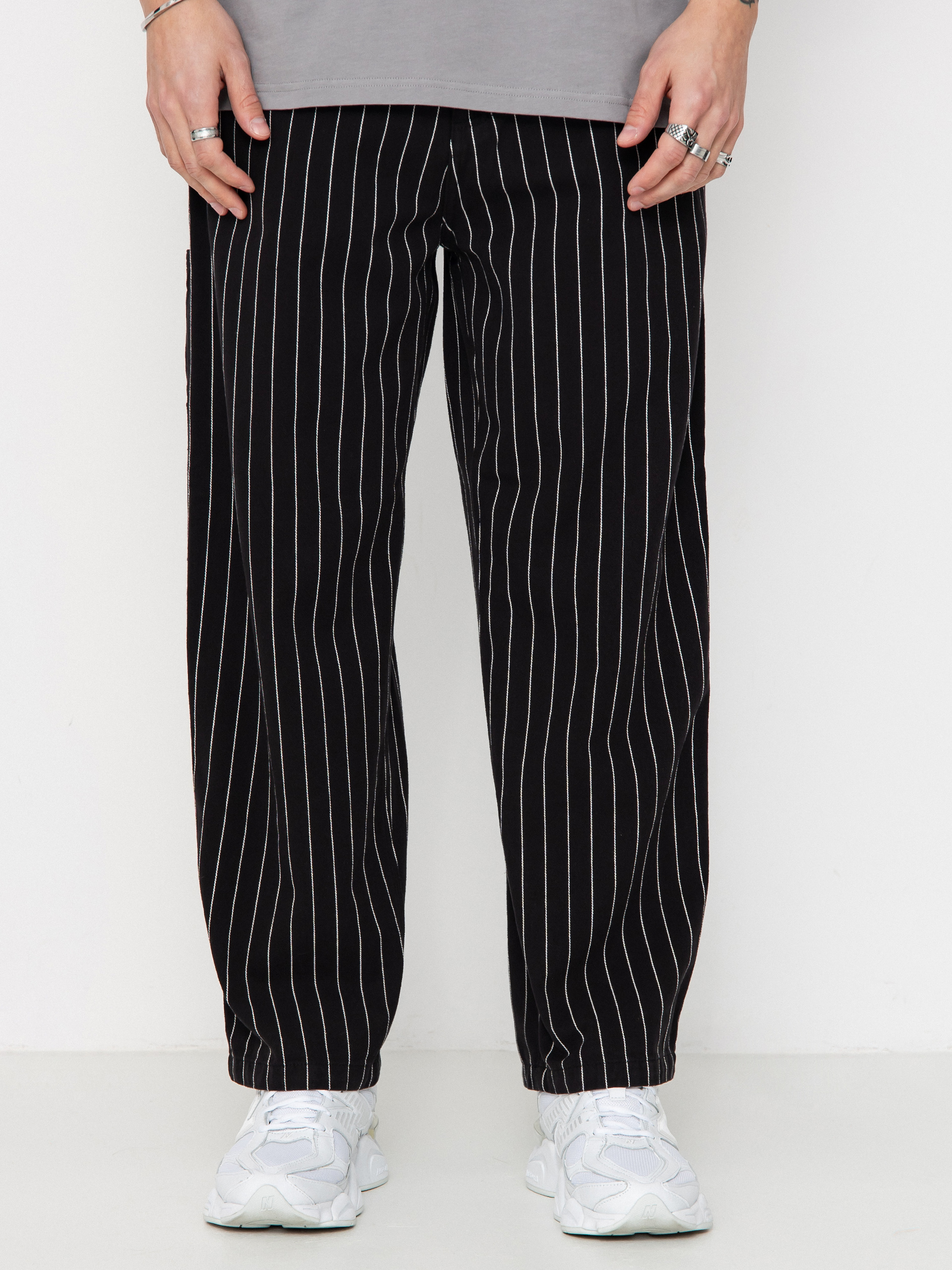 Kalhoty Carhartt WIP OG Single Knee (seaton stripe/black/wax)