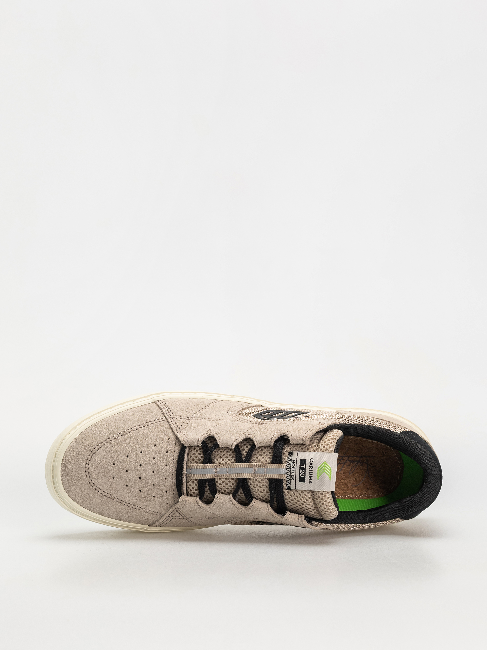 Boty Cariuma T20 Pro (plaza taupe suede and mesh black logo)