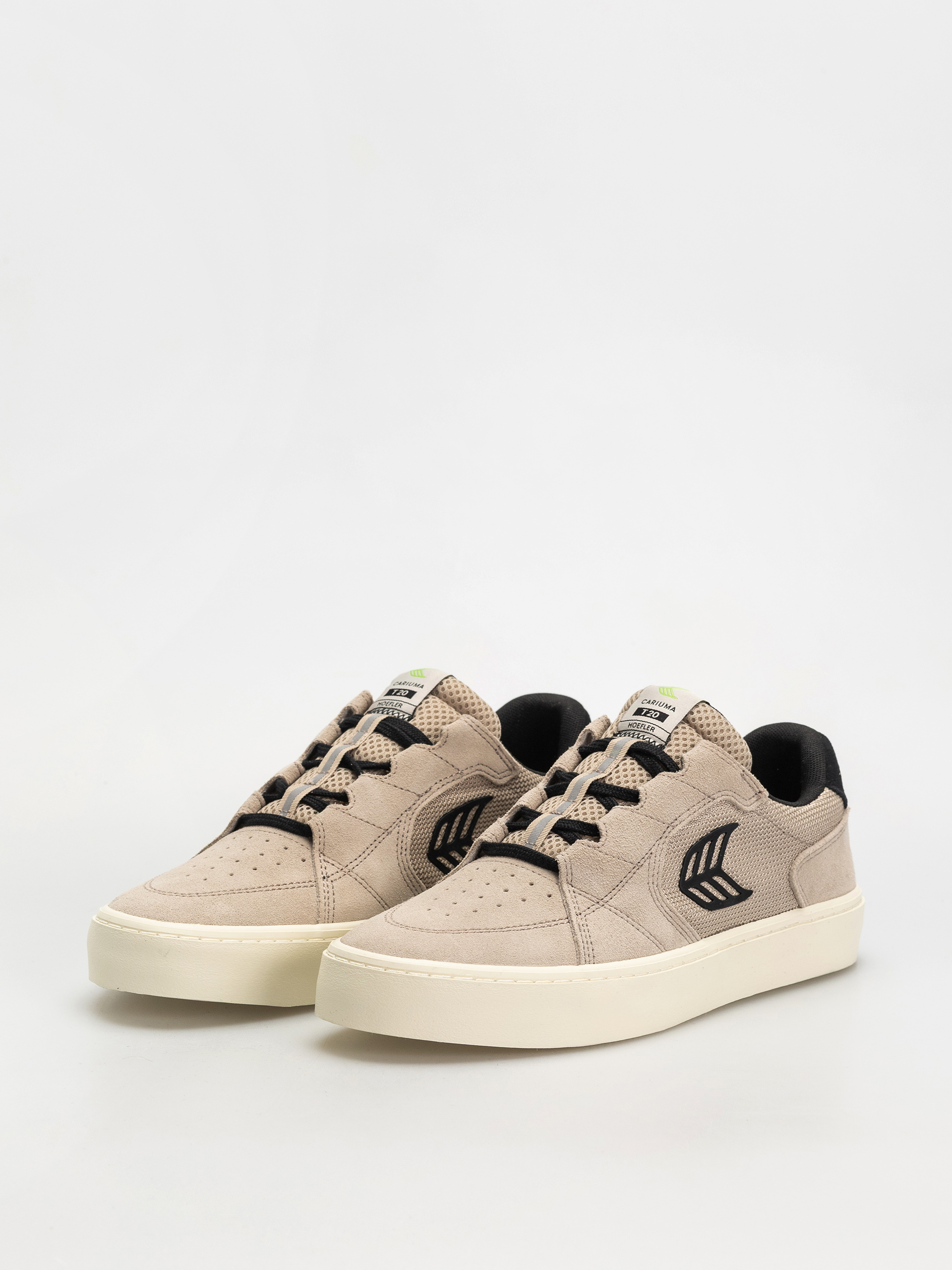 Boty Cariuma T20 Pro (plaza taupe suede and mesh black logo)