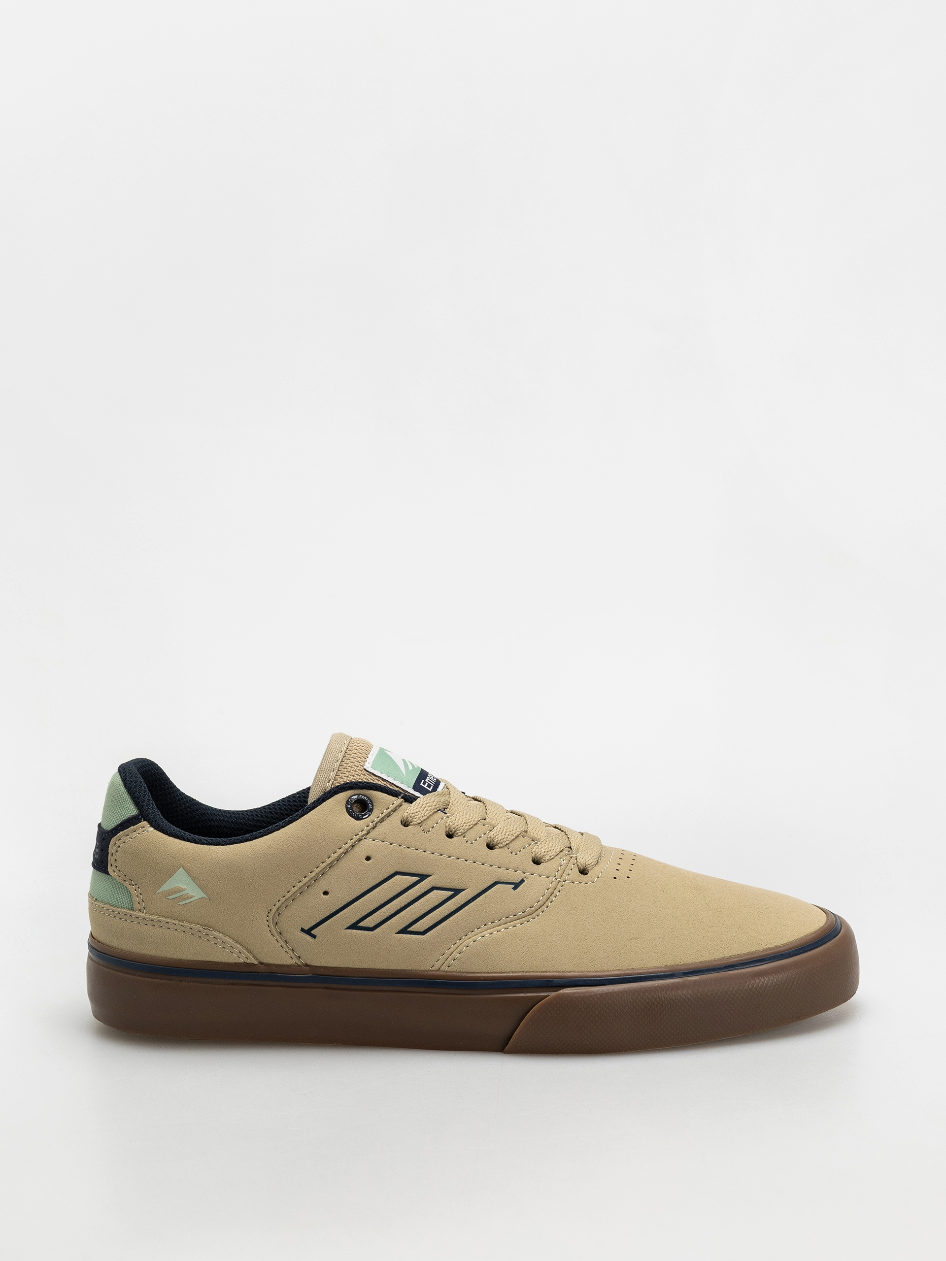 Boty Emerica The Low Vulc (tan/blue/green)