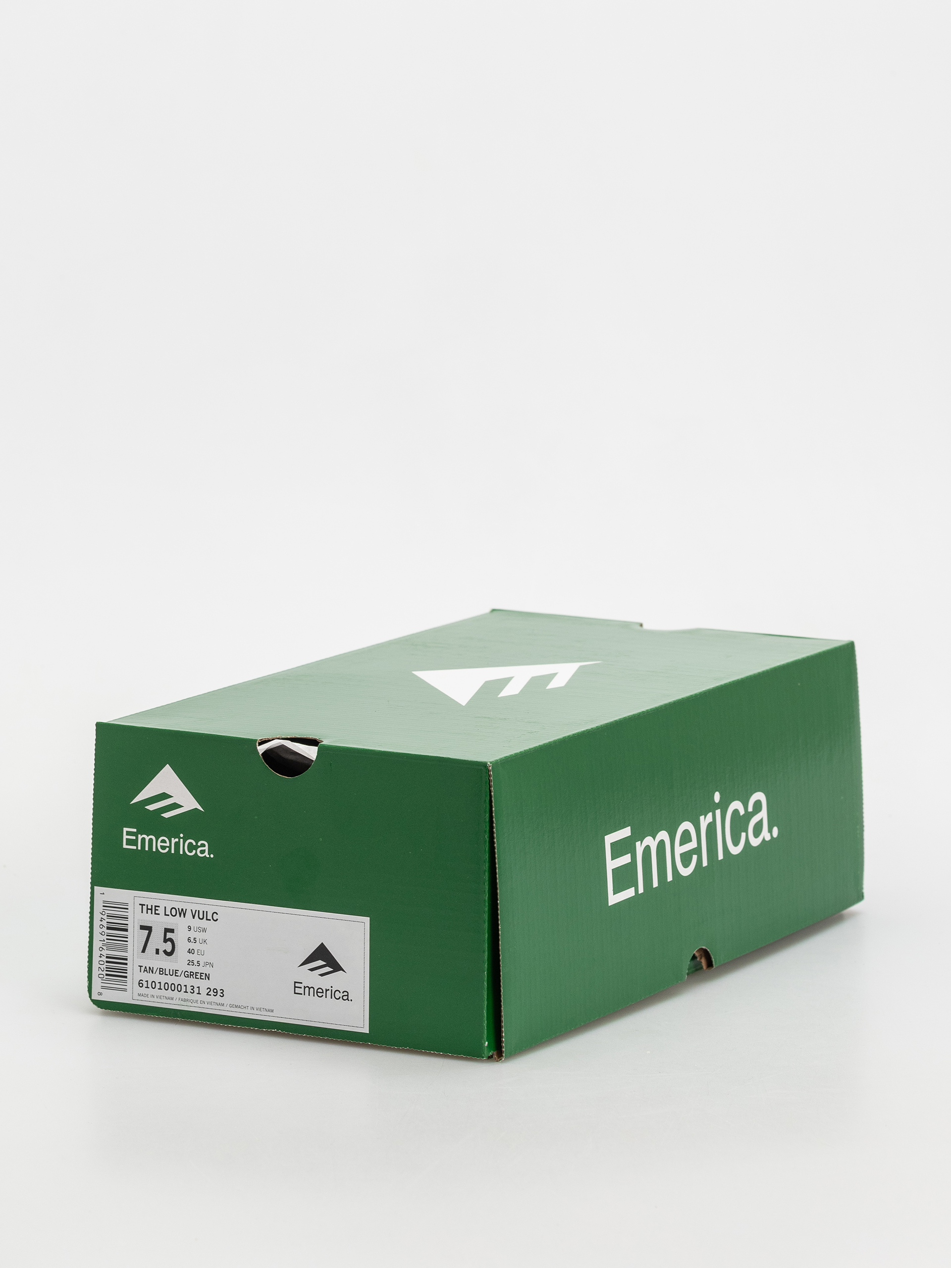 Boty Emerica The Low Vulc (tan/blue/green)