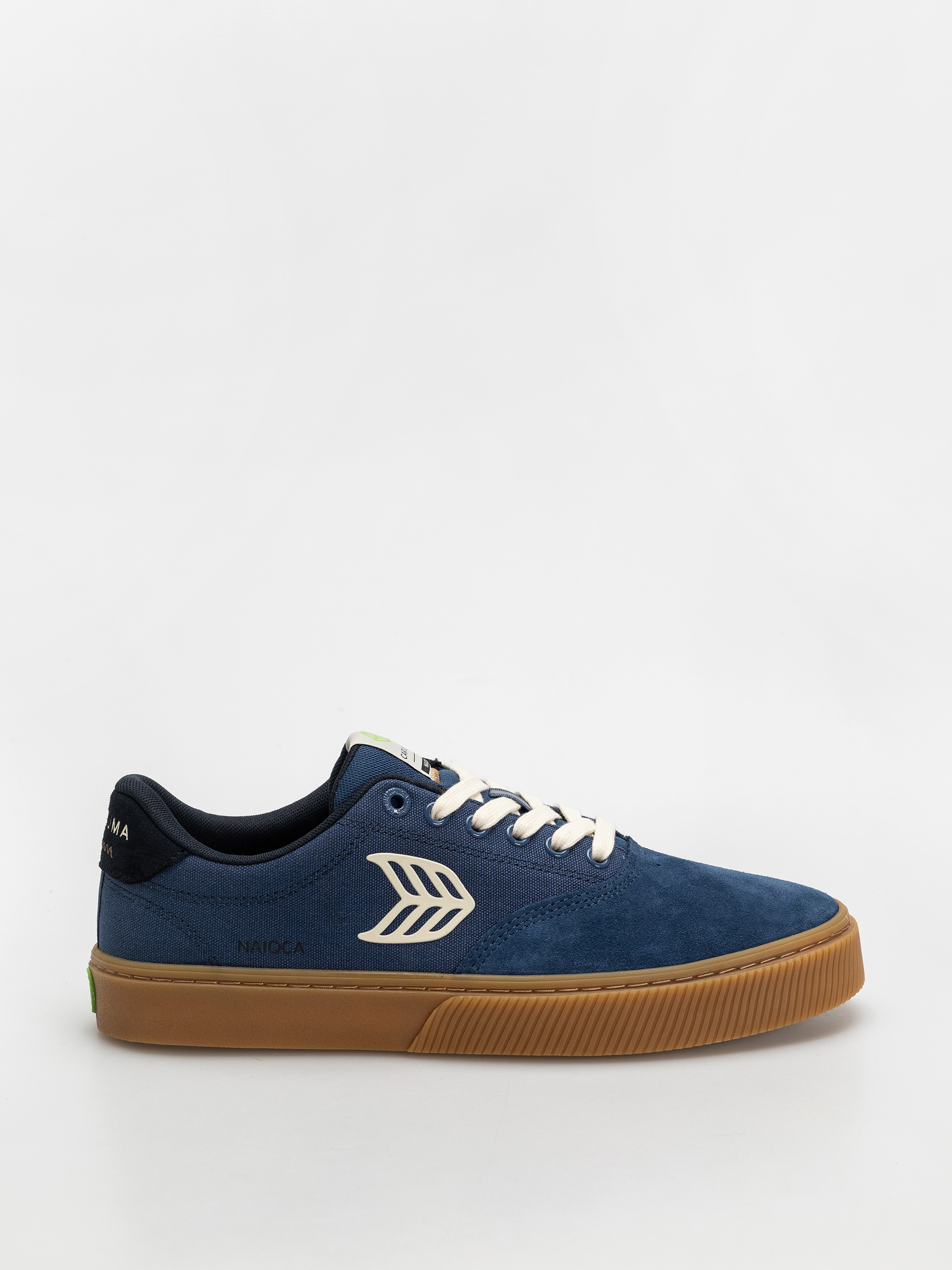 Boty Cariuma Naioca Pro (gum shadow blue suede and canvas ivory logo navy)