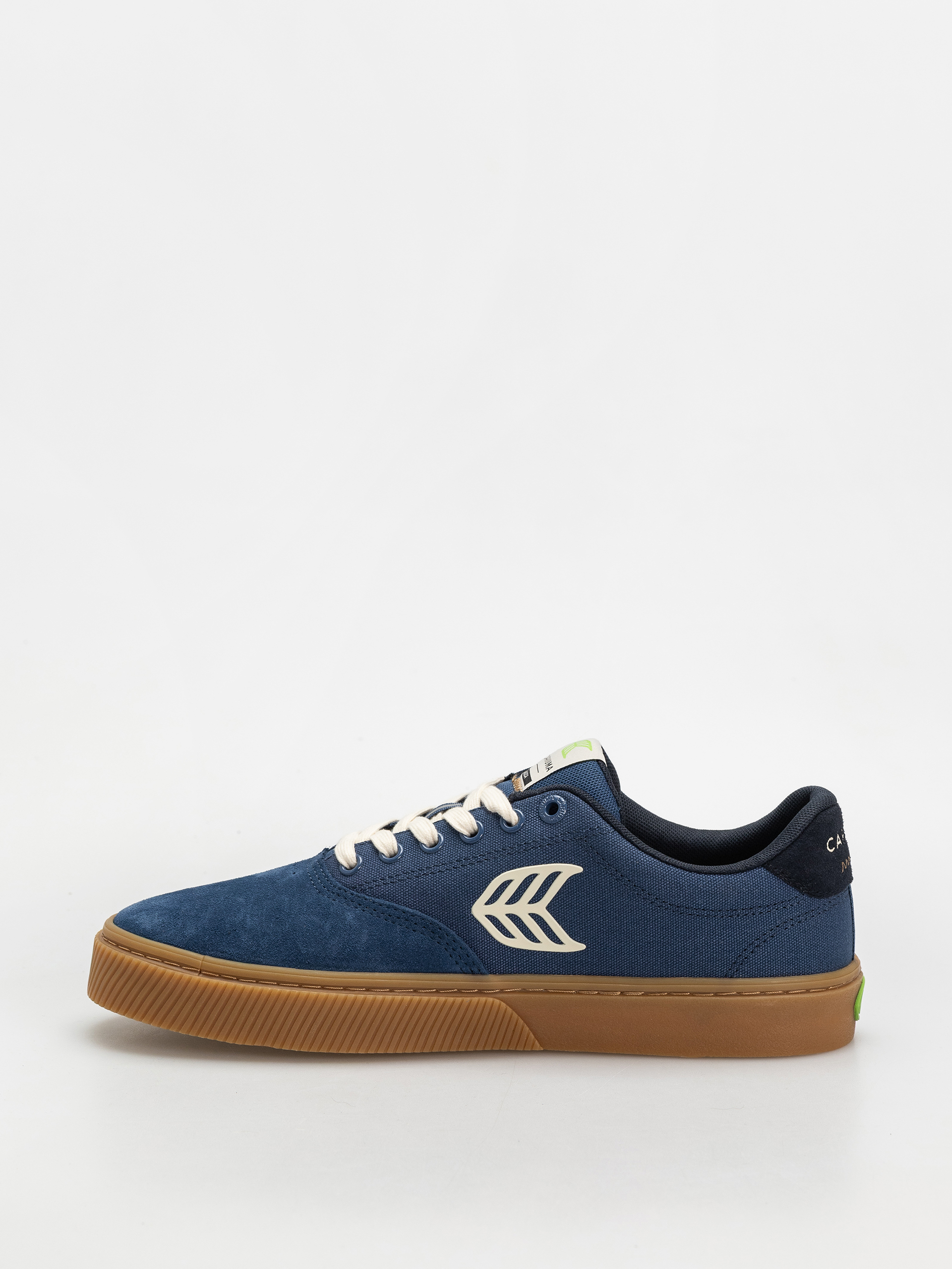 Boty Cariuma Naioca Pro (gum shadow blue suede and canvas ivory logo navy)