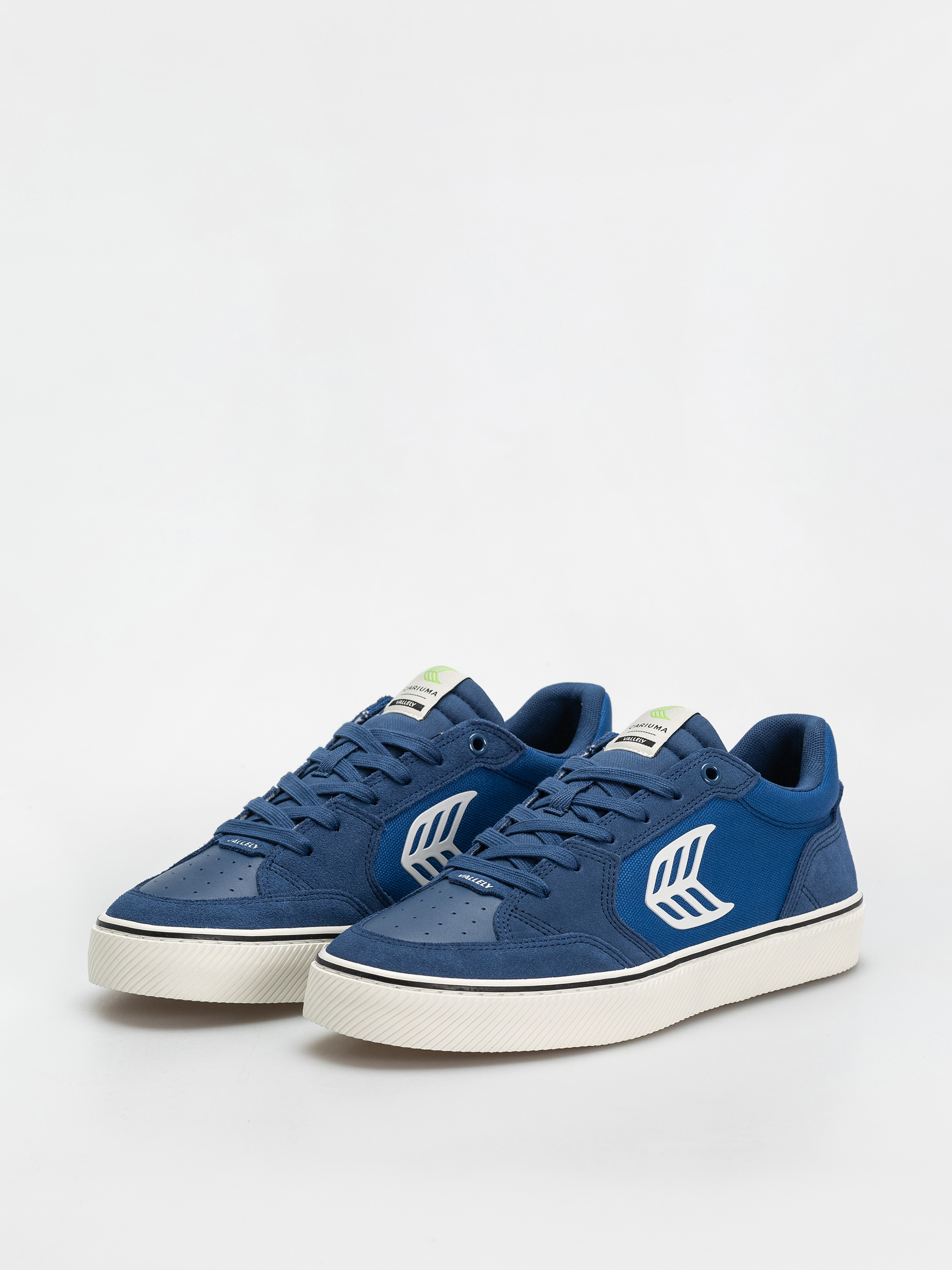 Boty Cariuma Vallely Pro (mystery blue suede and cordura off white logo)