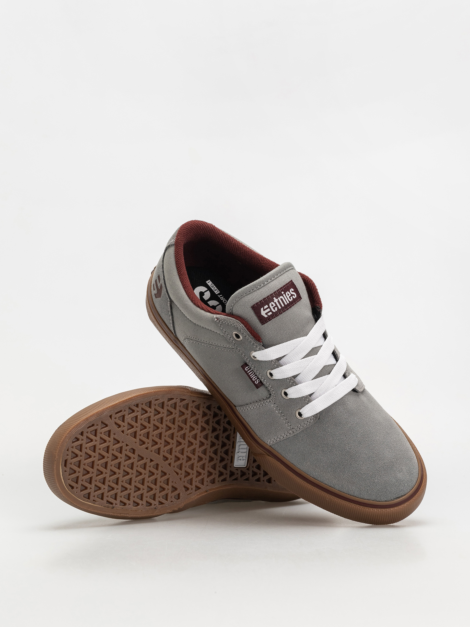 Boty Etnies Barge Ls (grey/gum/red)