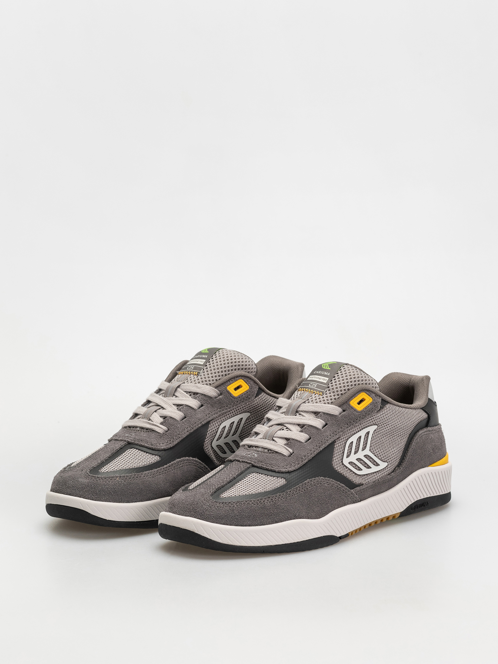 Boty Cariuma Skategoat C25 Pro (charcoal grey suede light grey mesh ice logo yellow)