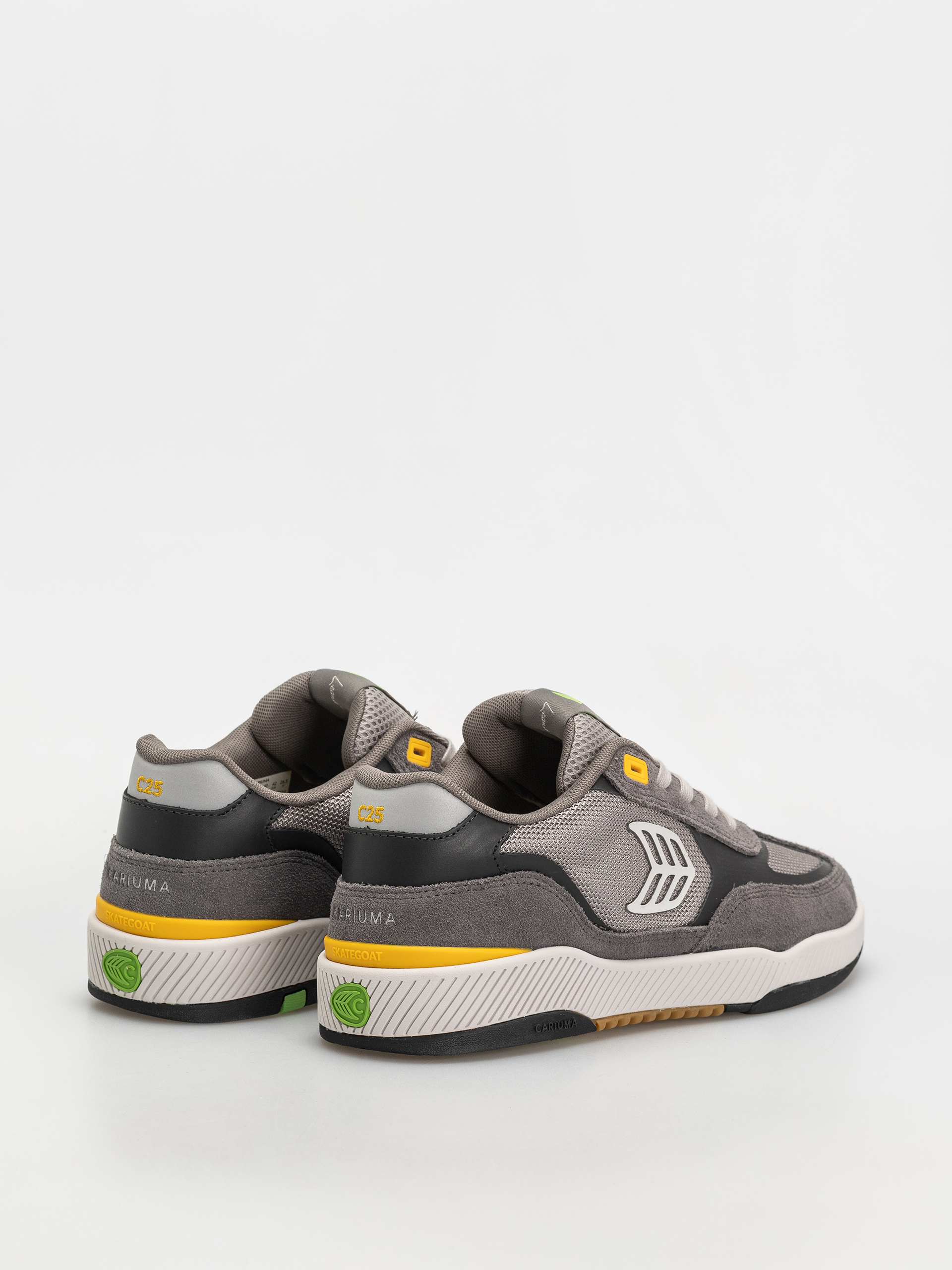 Boty Cariuma Skategoat C25 Pro (charcoal grey suede light grey mesh ice logo yellow)