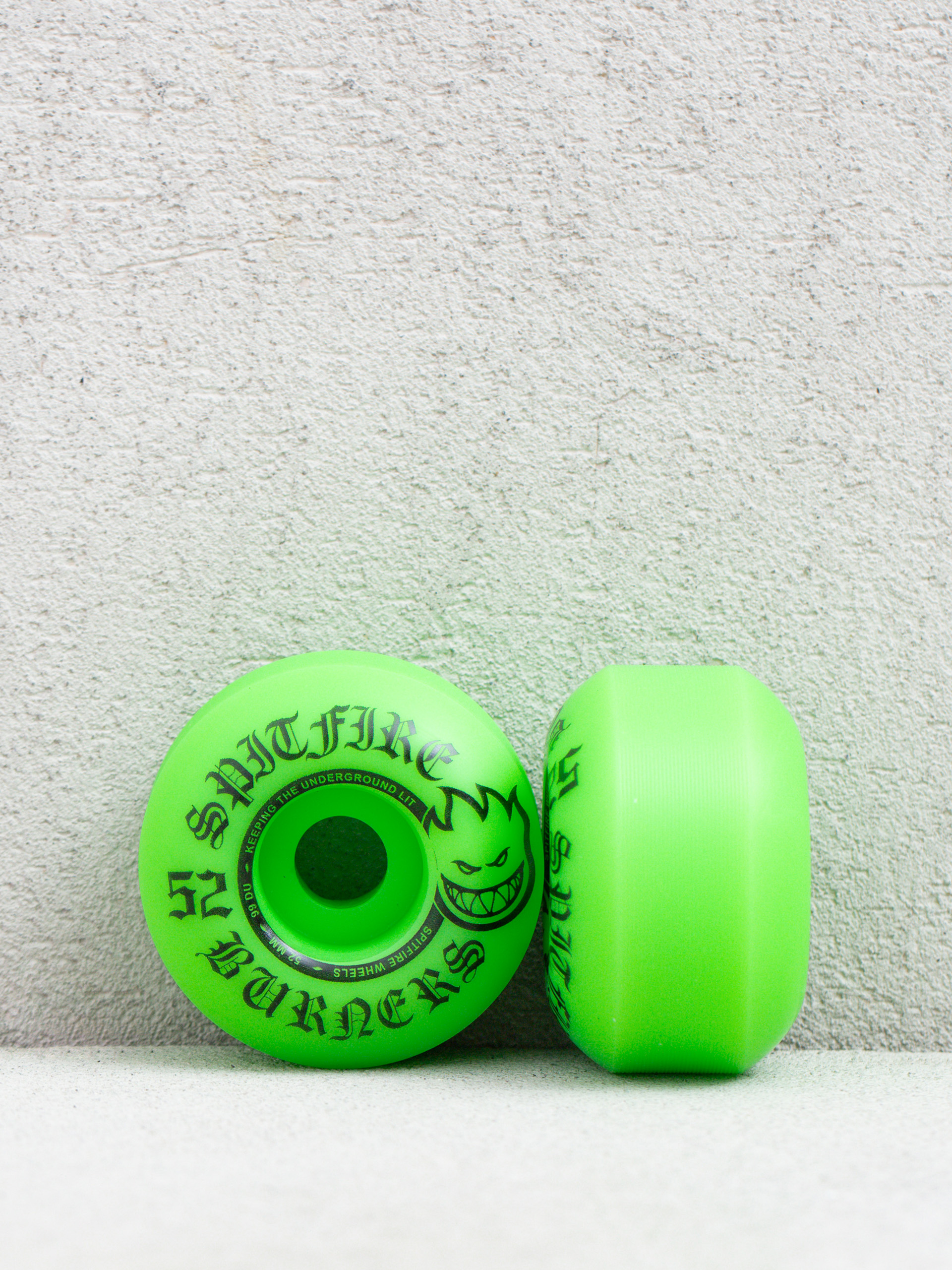 Kolečka Spitfire 99D Burners (green/black)