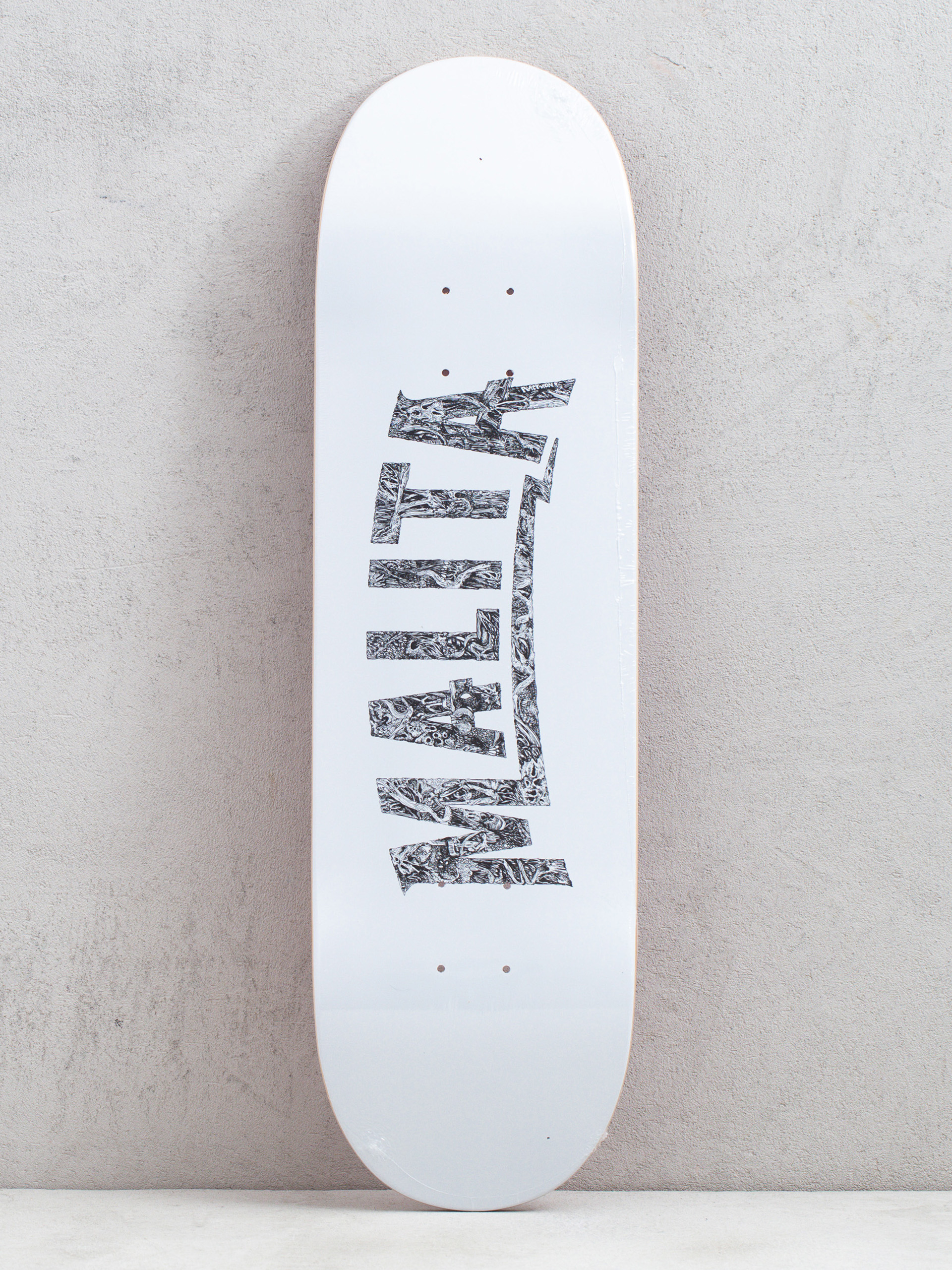 Deska Malita Logo Thunder X Ancymon Mini (white/black)