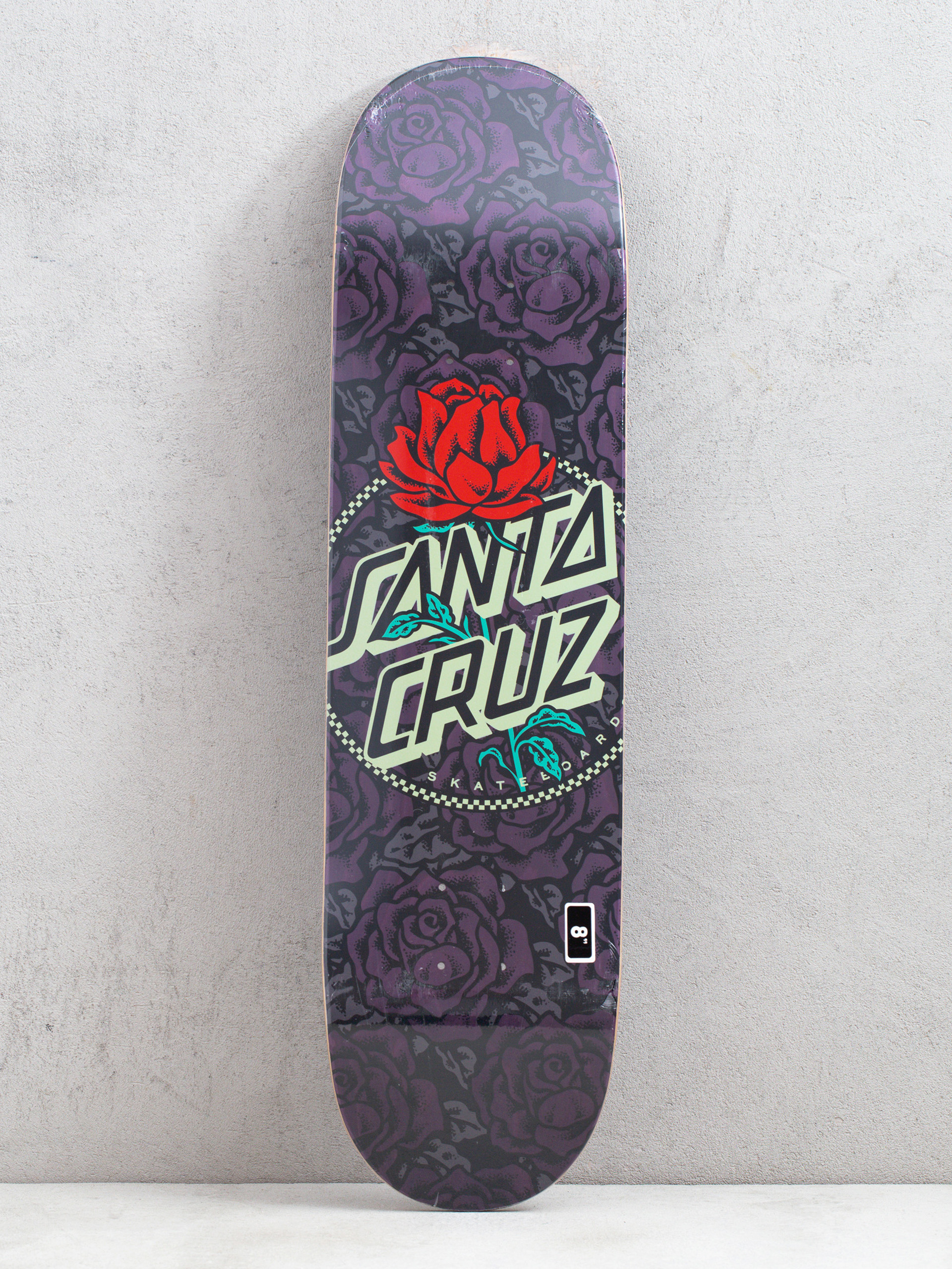 Deska Santa Cruz Rosette Ringed Dot (black/purple)