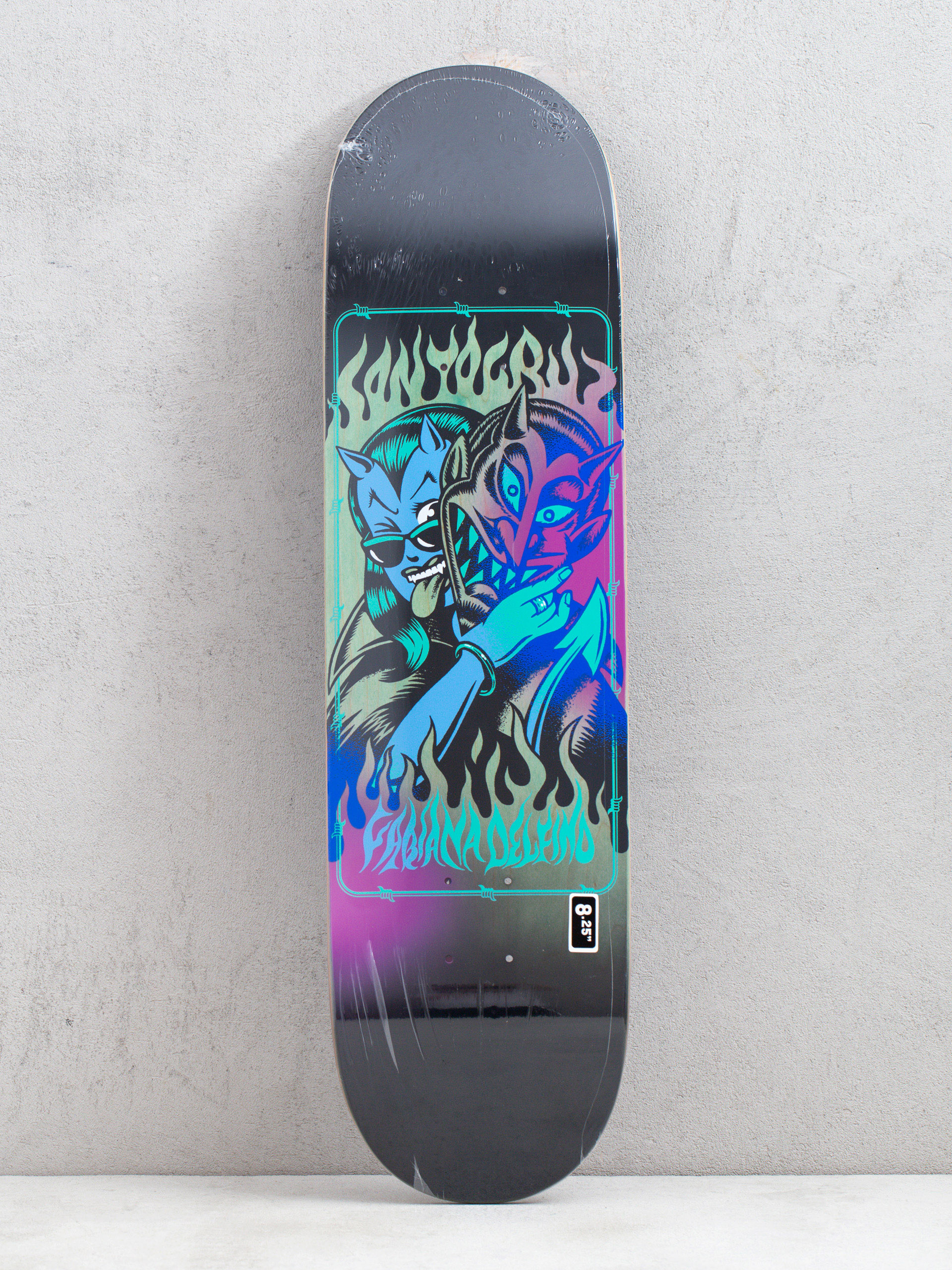 Deska Santa Cruz Delfino Devil Mask Pro (black/multi)