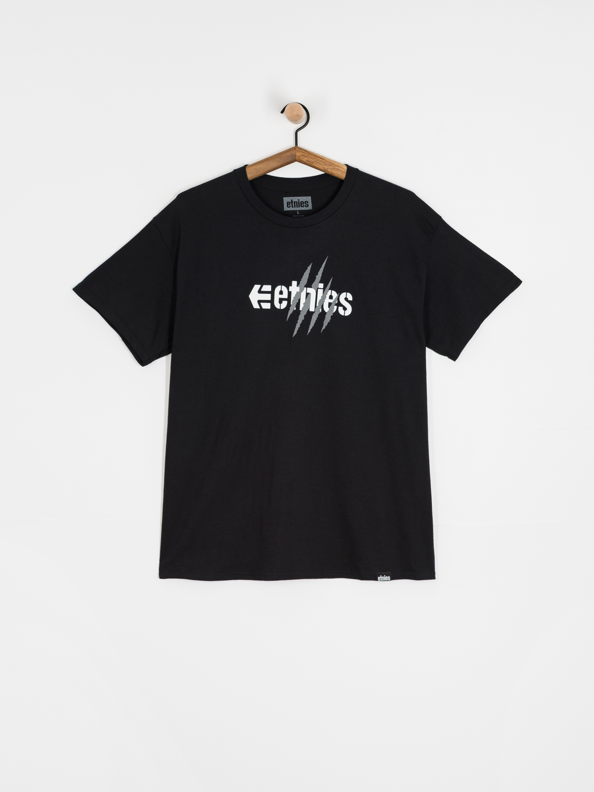 Tričko Etnies Wallen Arrow Slash (black/white)