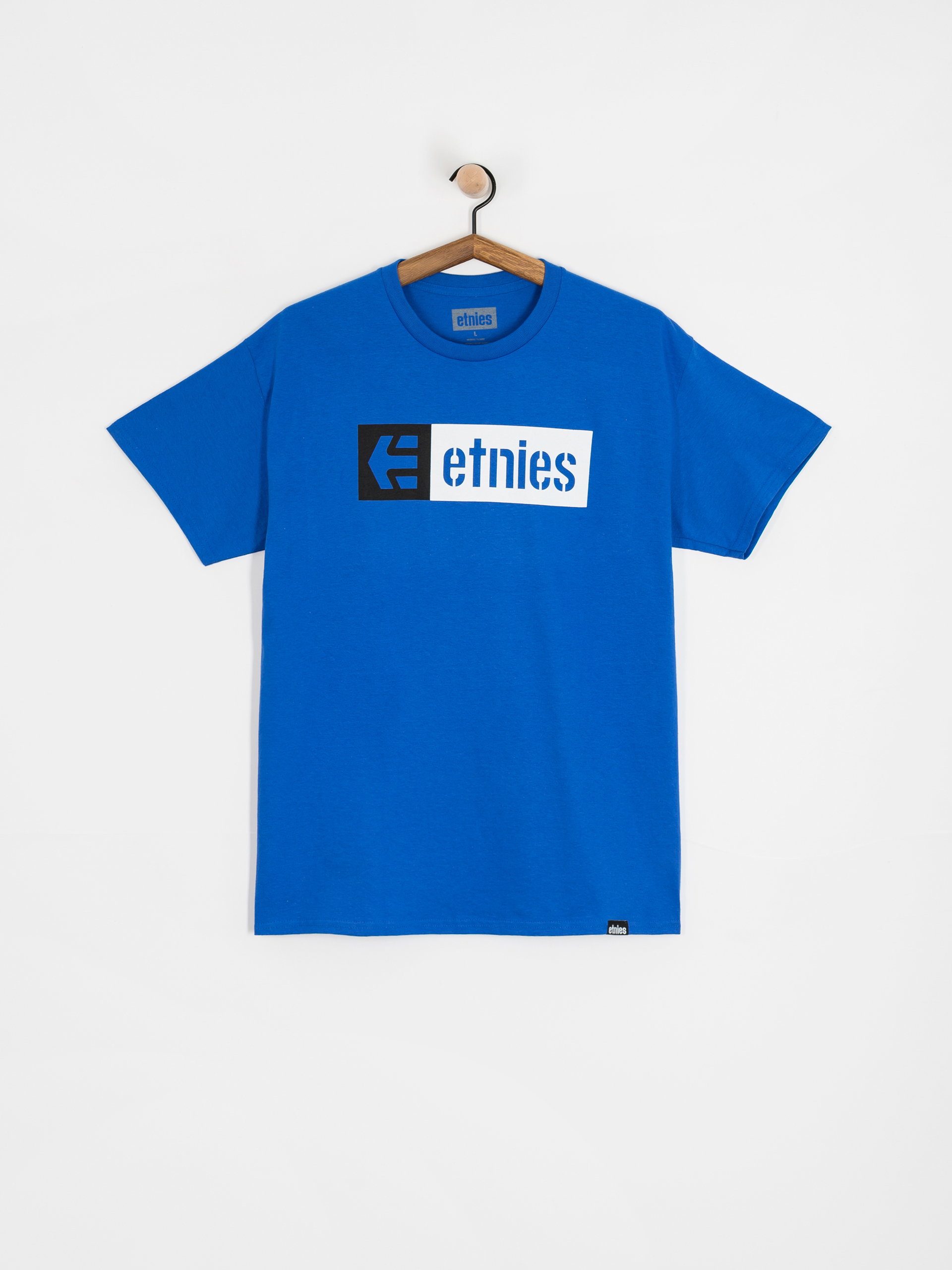 Tričko Etnies New Box (royal/black/white)