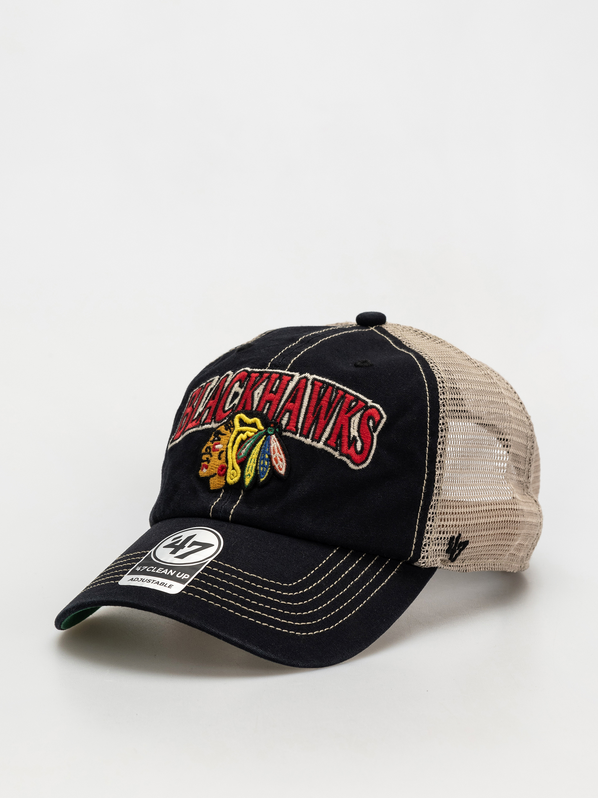 Kšiltovka  47 Brand NHL Chicago Blackhawks Tuscaloosa (vintage black)