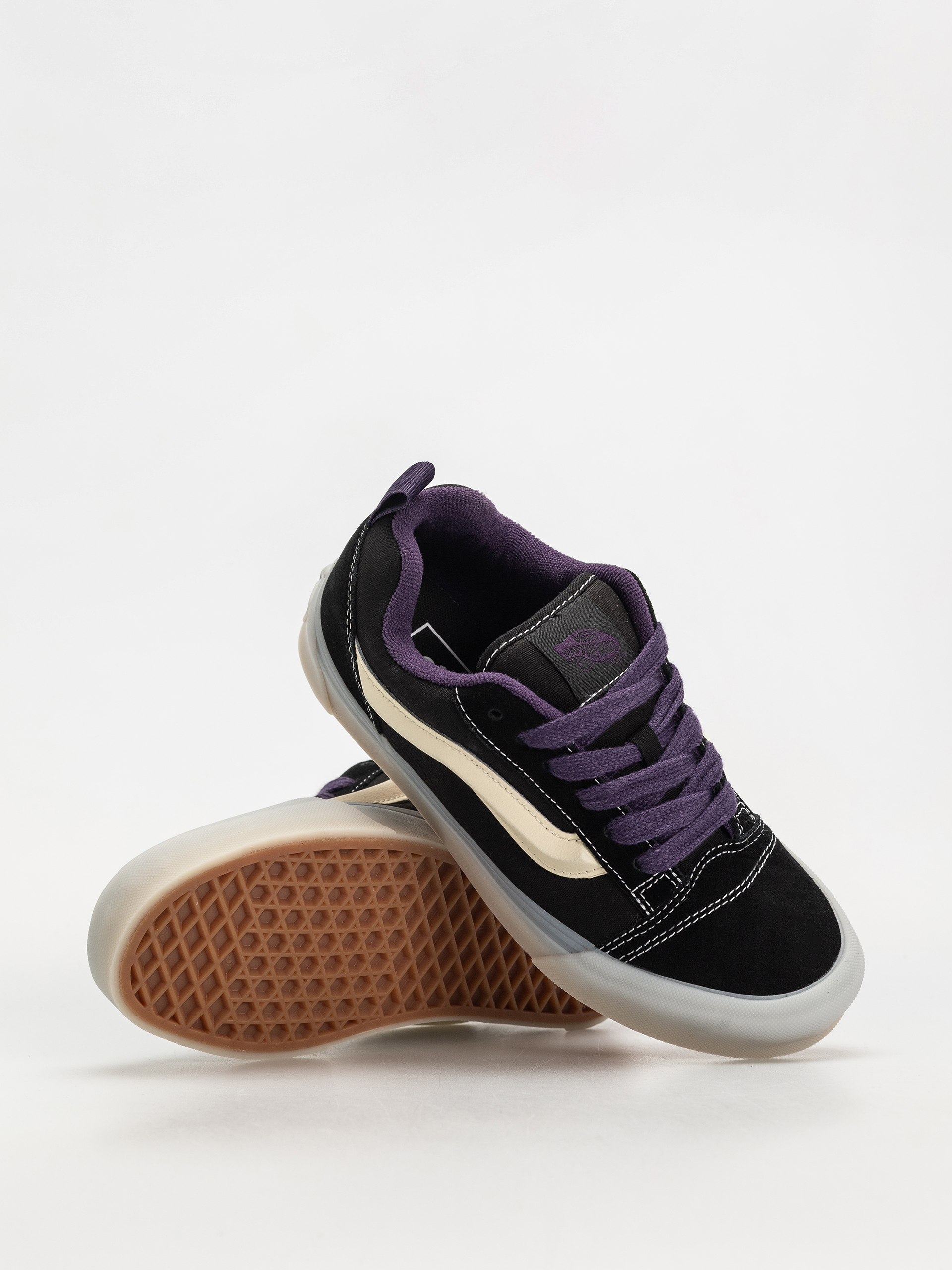 Boty Vans Knu Skool (glow black/purple)