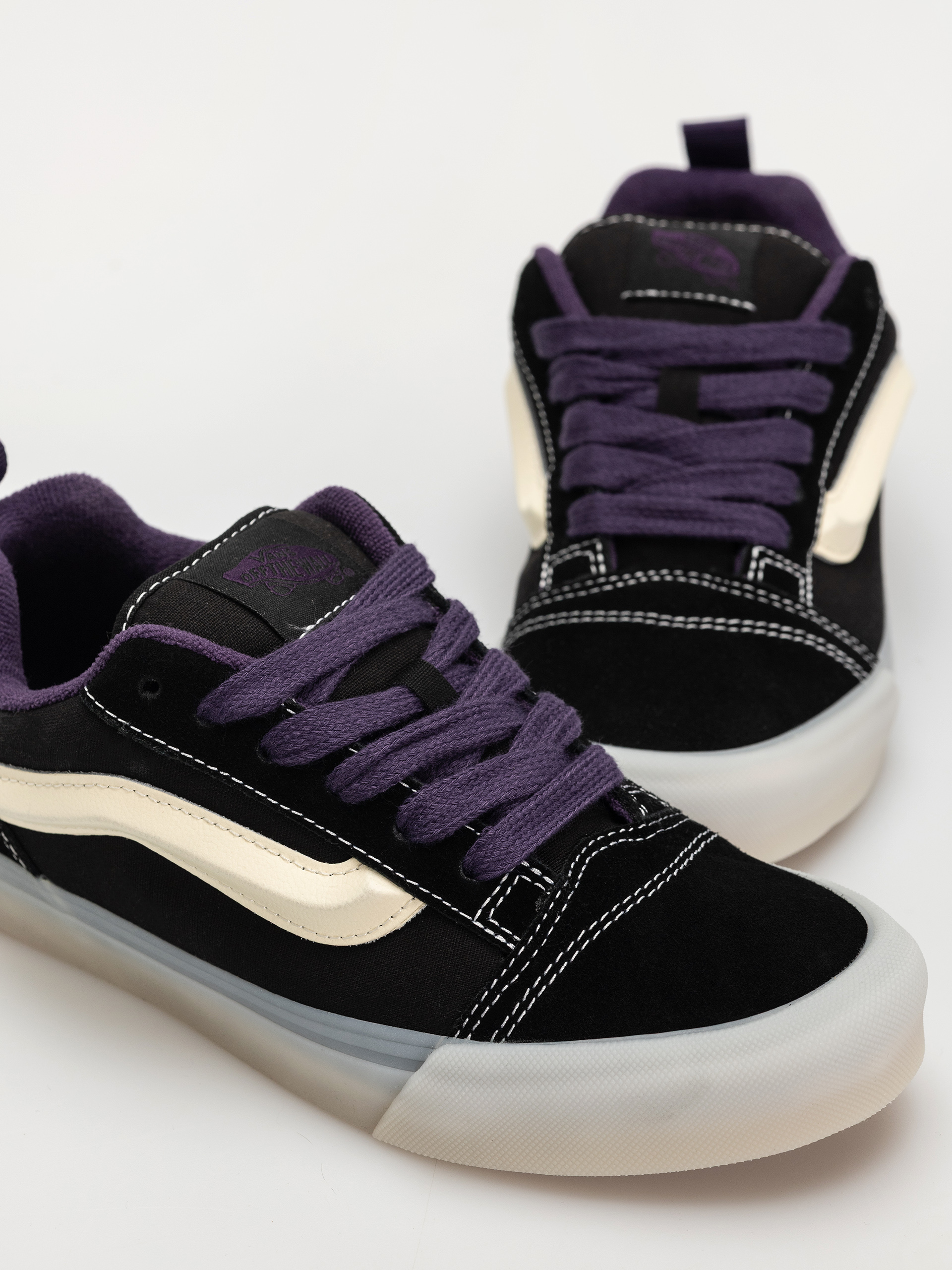 Boty Vans Knu Skool (glow black/purple)