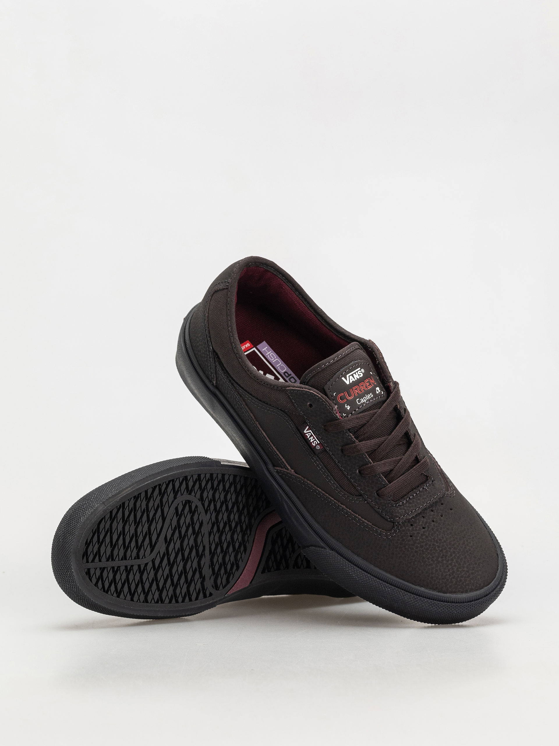 Boty Vans Skate Curren Caples (dark brown)