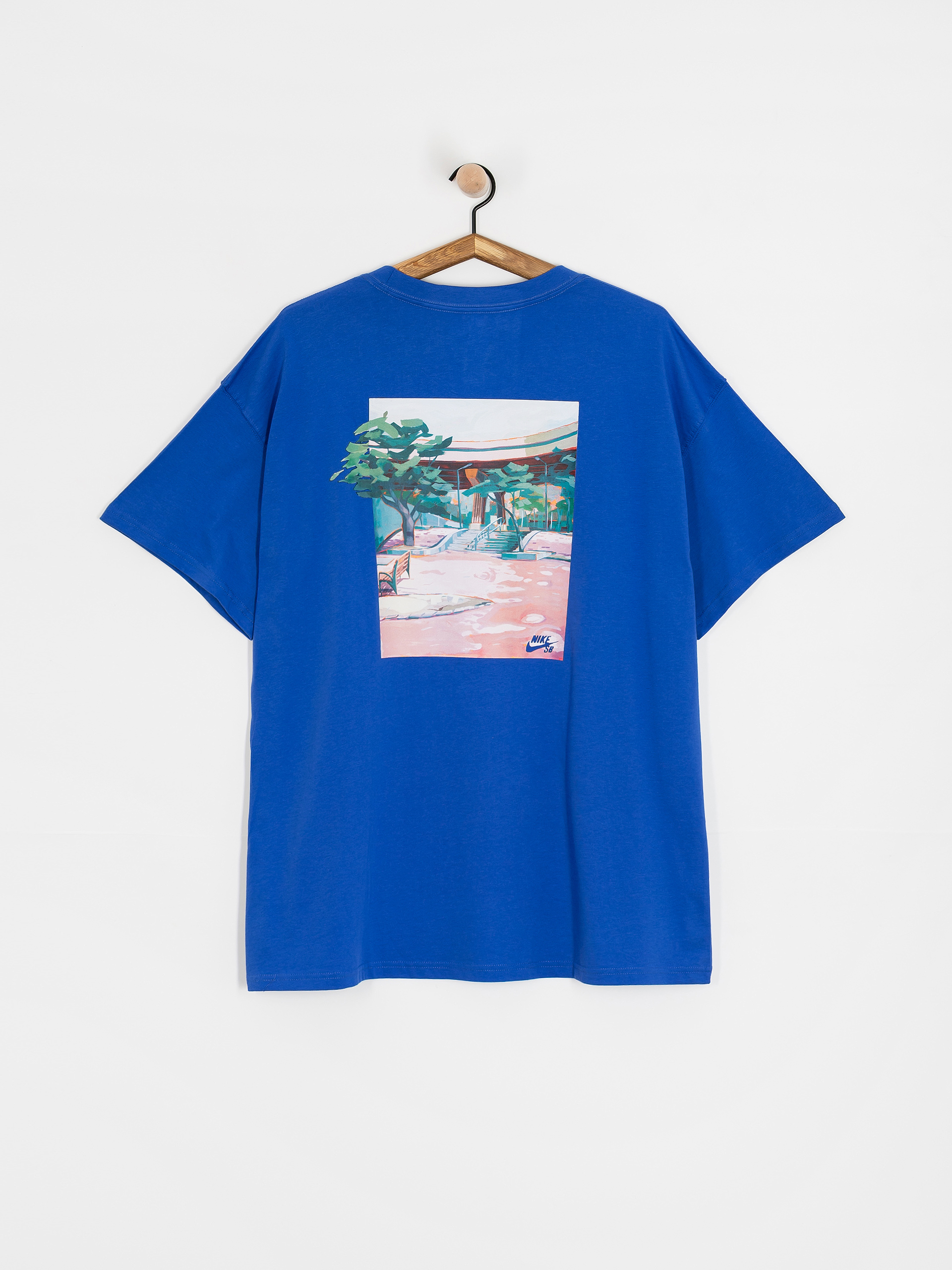 Tričko Nike SB Ooklyn Banks (game royal)