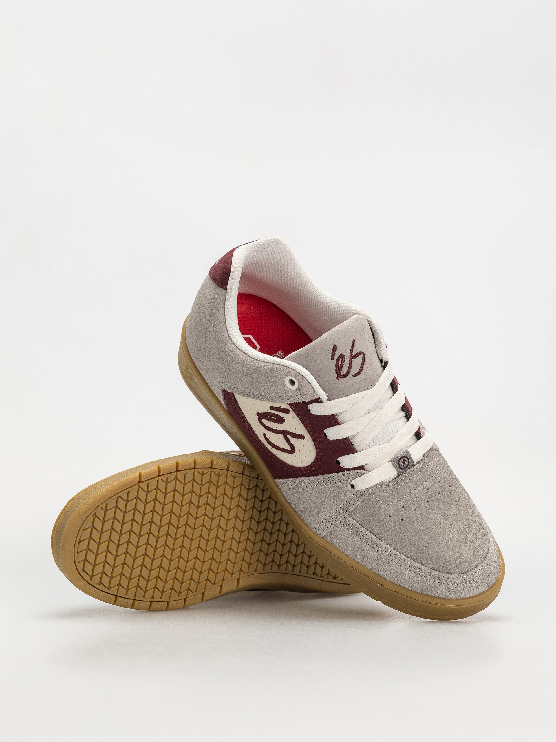 Boty eS Accel Slim (grey/burgundy)