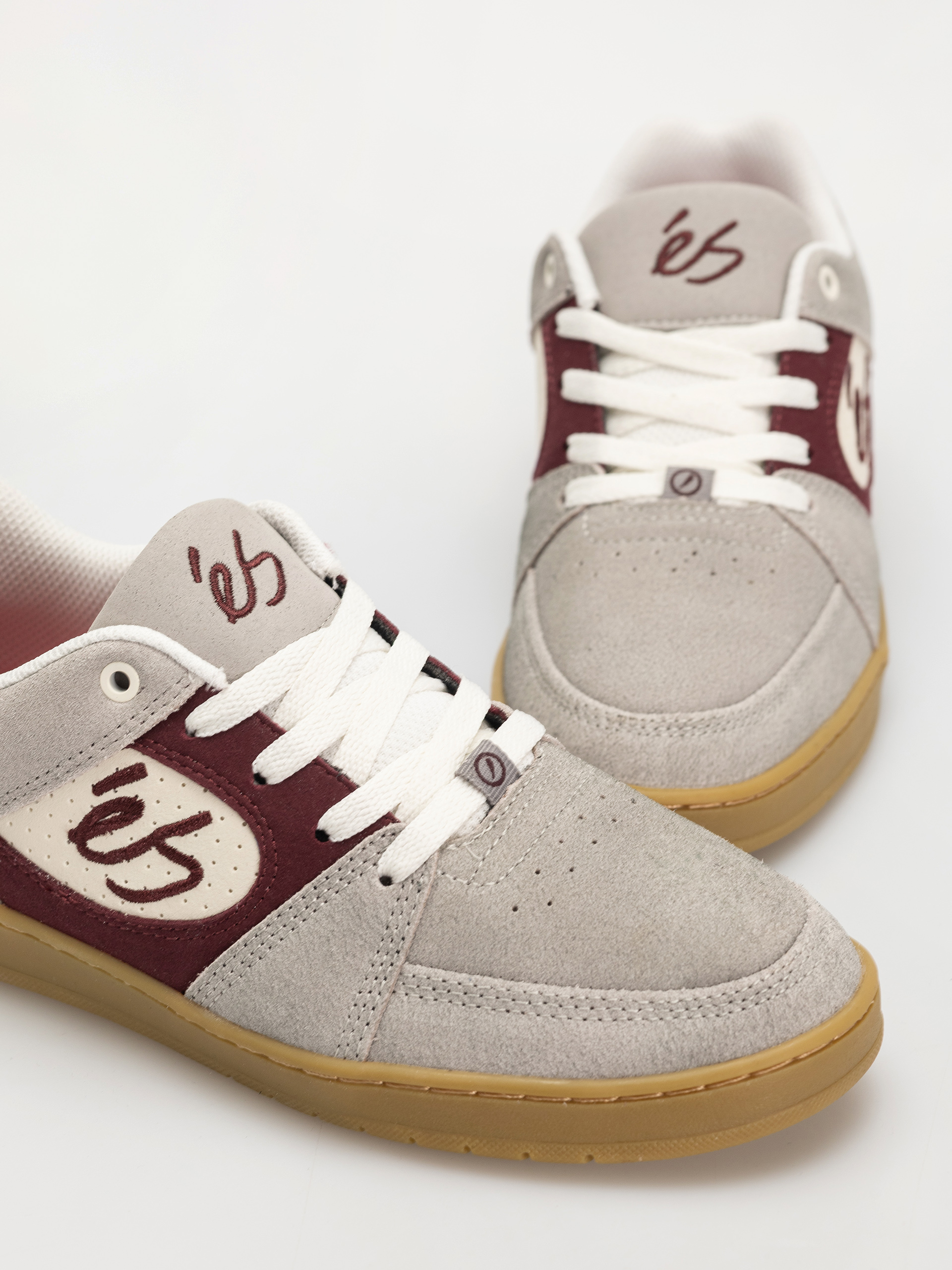 Boty eS Accel Slim (grey/burgundy)