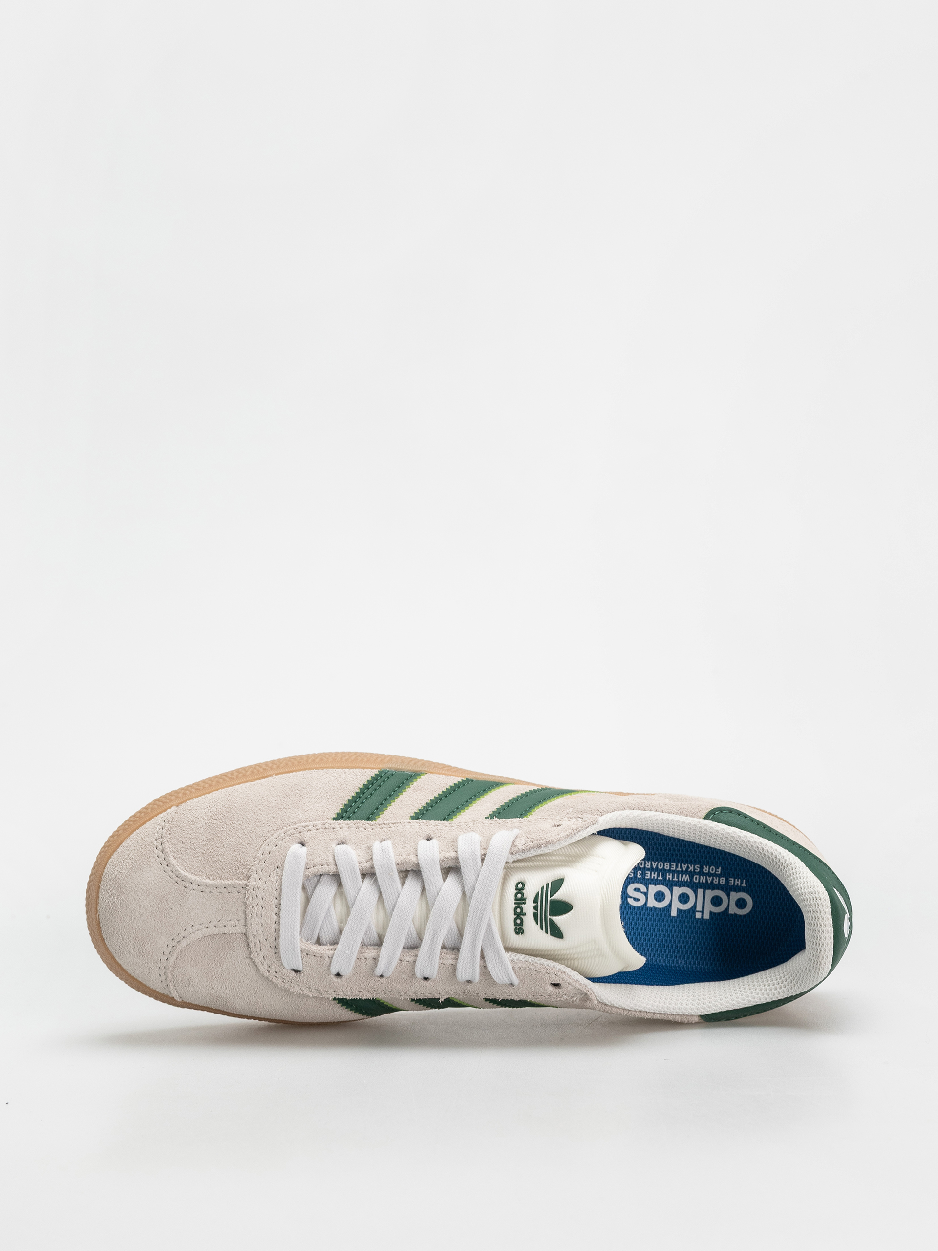 Boty adidas Gazelle ADV (crywht/crywht/gum4)