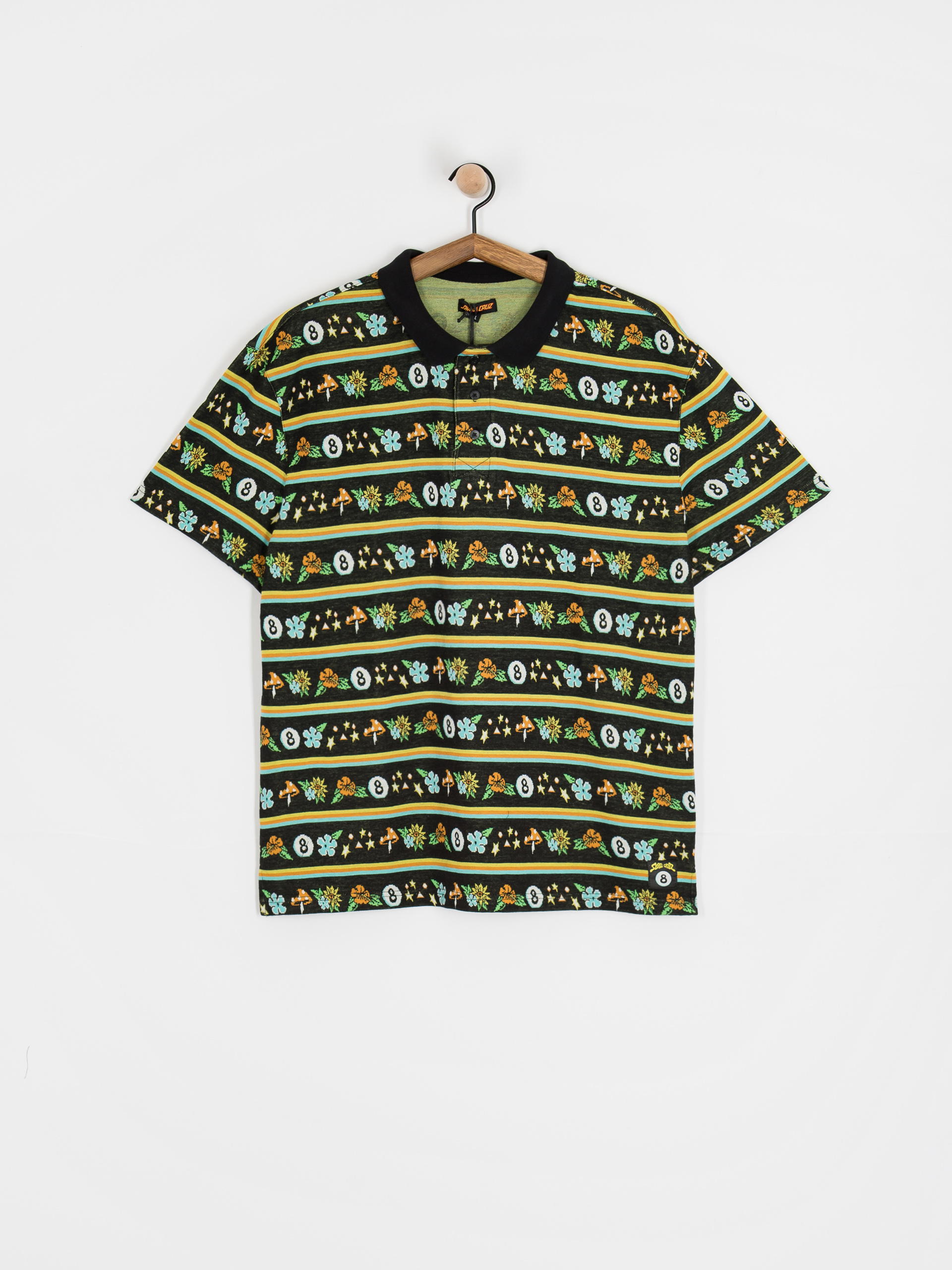 Polo tričko Santa Cruz Winkowski Trip Stripe (ocho trip)