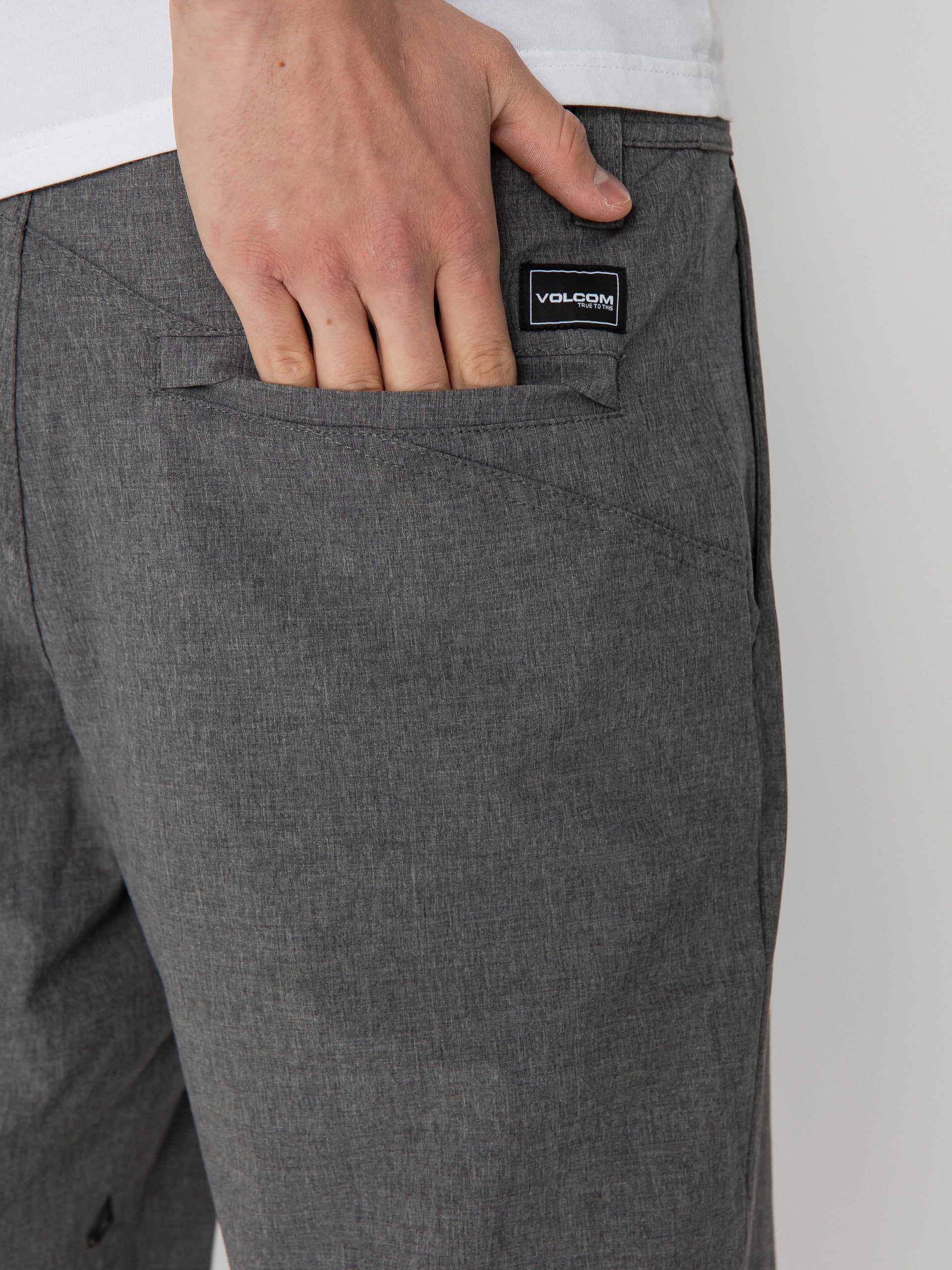 Kraťasy Volcom Frickin Cross Shred Static 20 (charcoal heather)