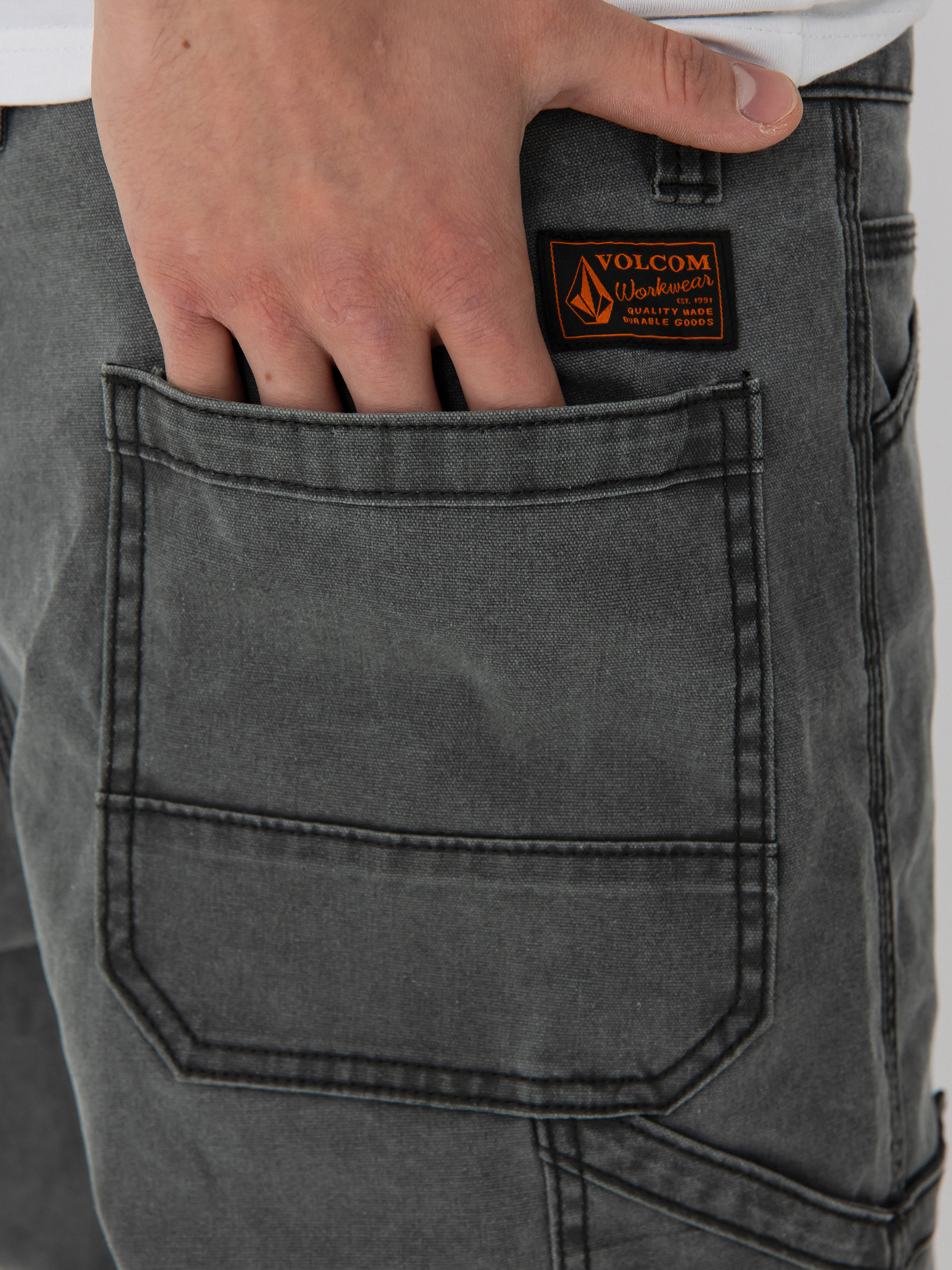 Kraťasy Volcom Gage Work 21 (stealth)