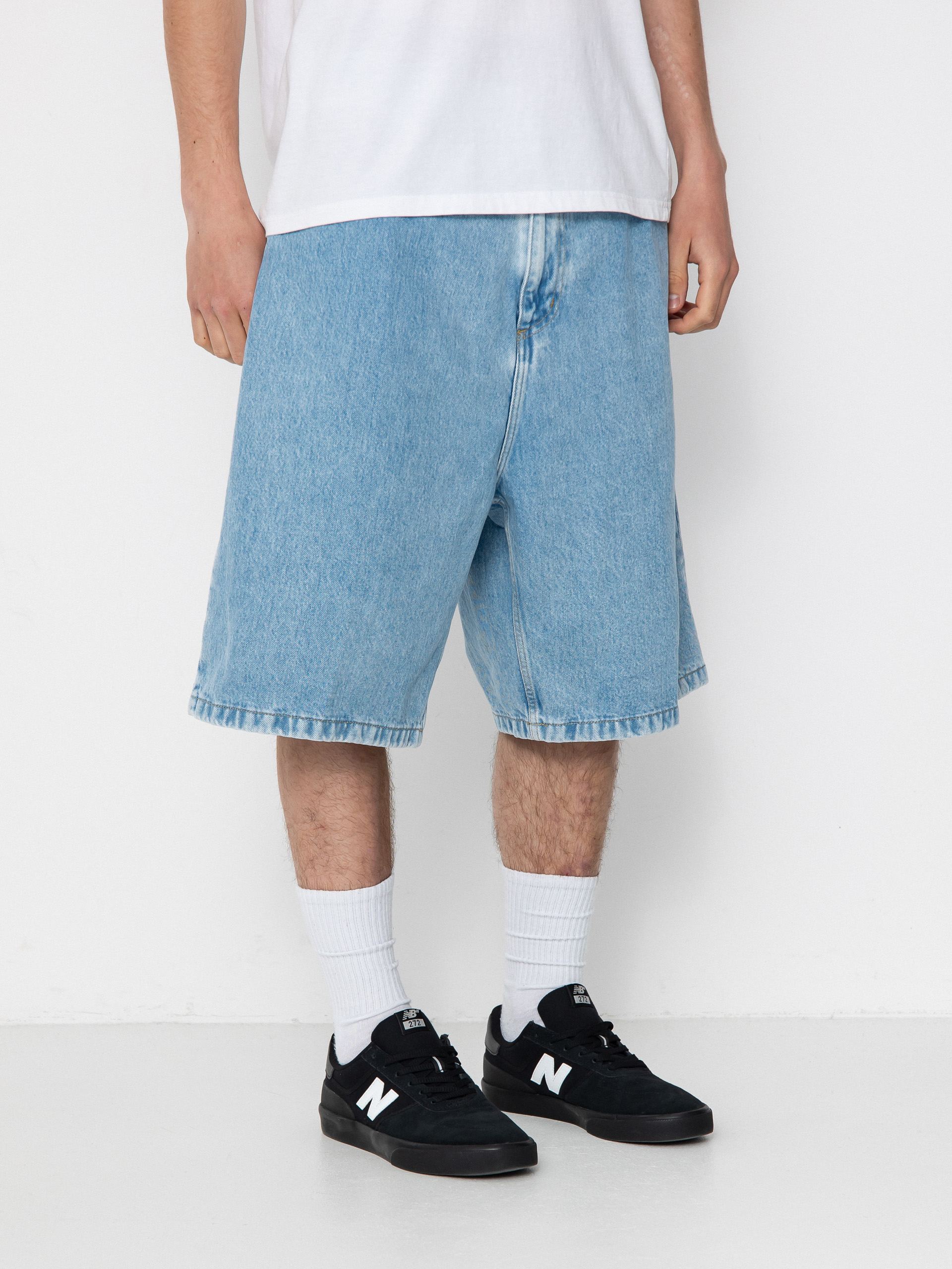 Kraťasy Carhartt WIP Brandon (blue)