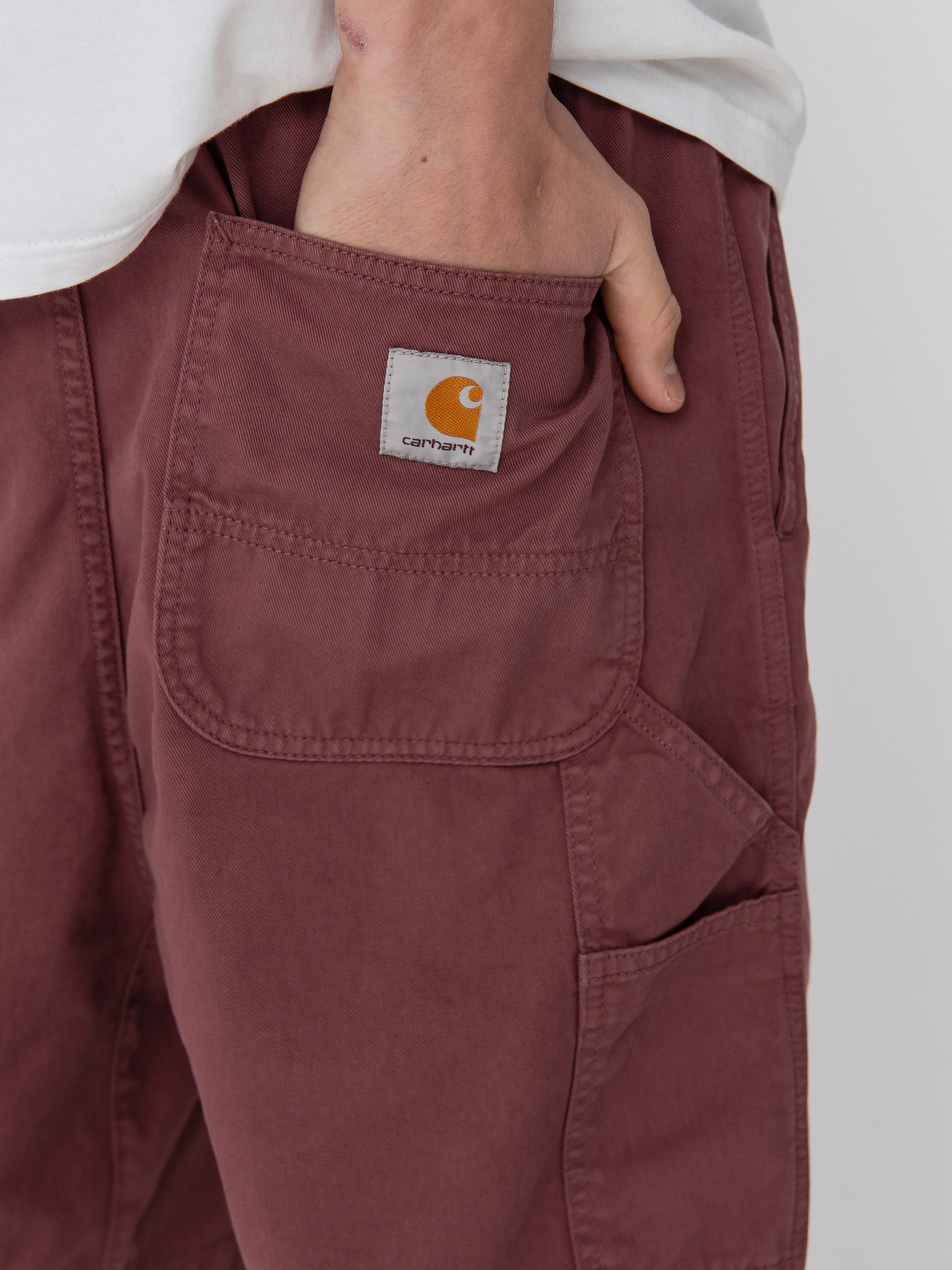 Kraťasy Carhartt WIP Flint (dusky pink)