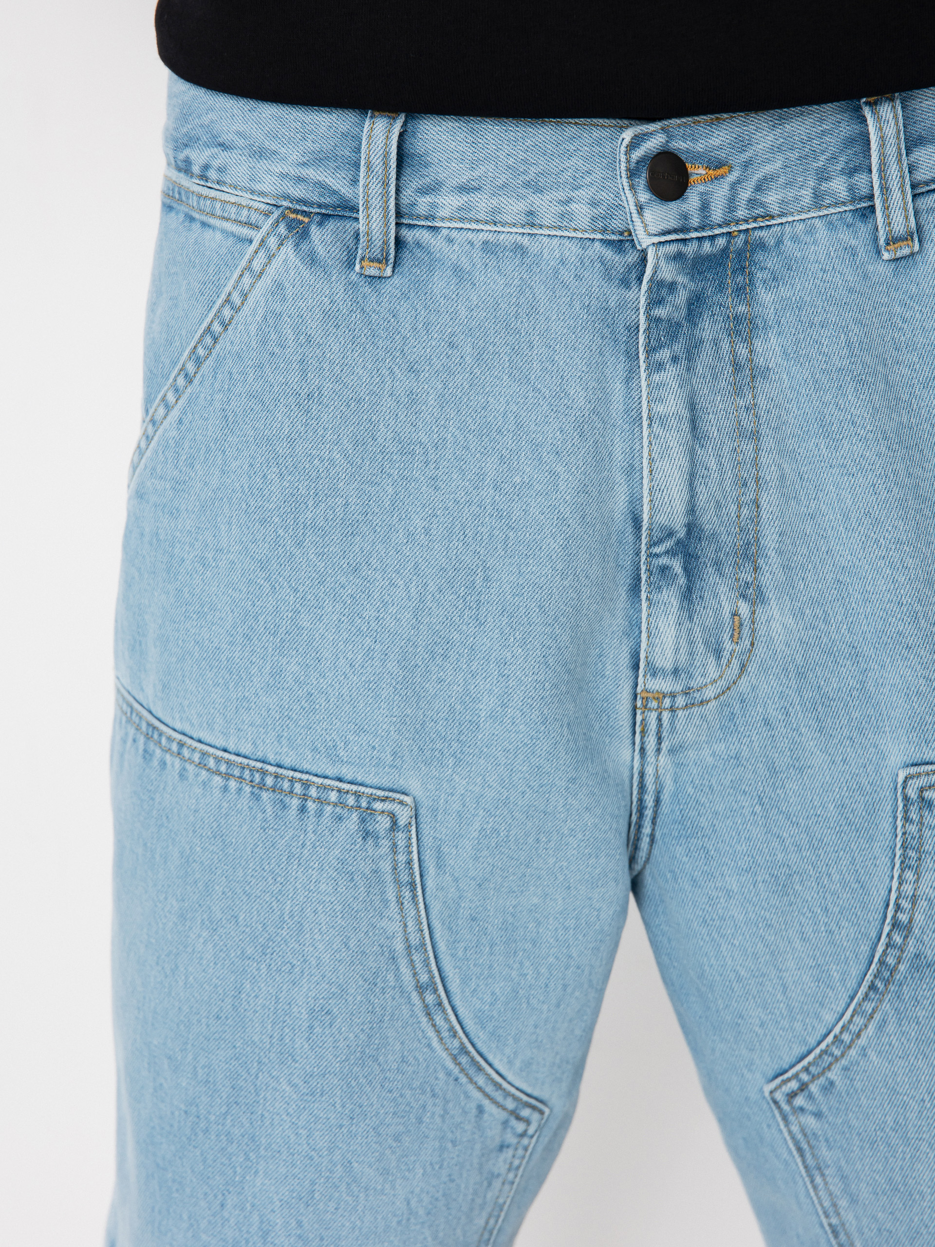 Kraťasy Carhartt WIP Double Knee (blue)