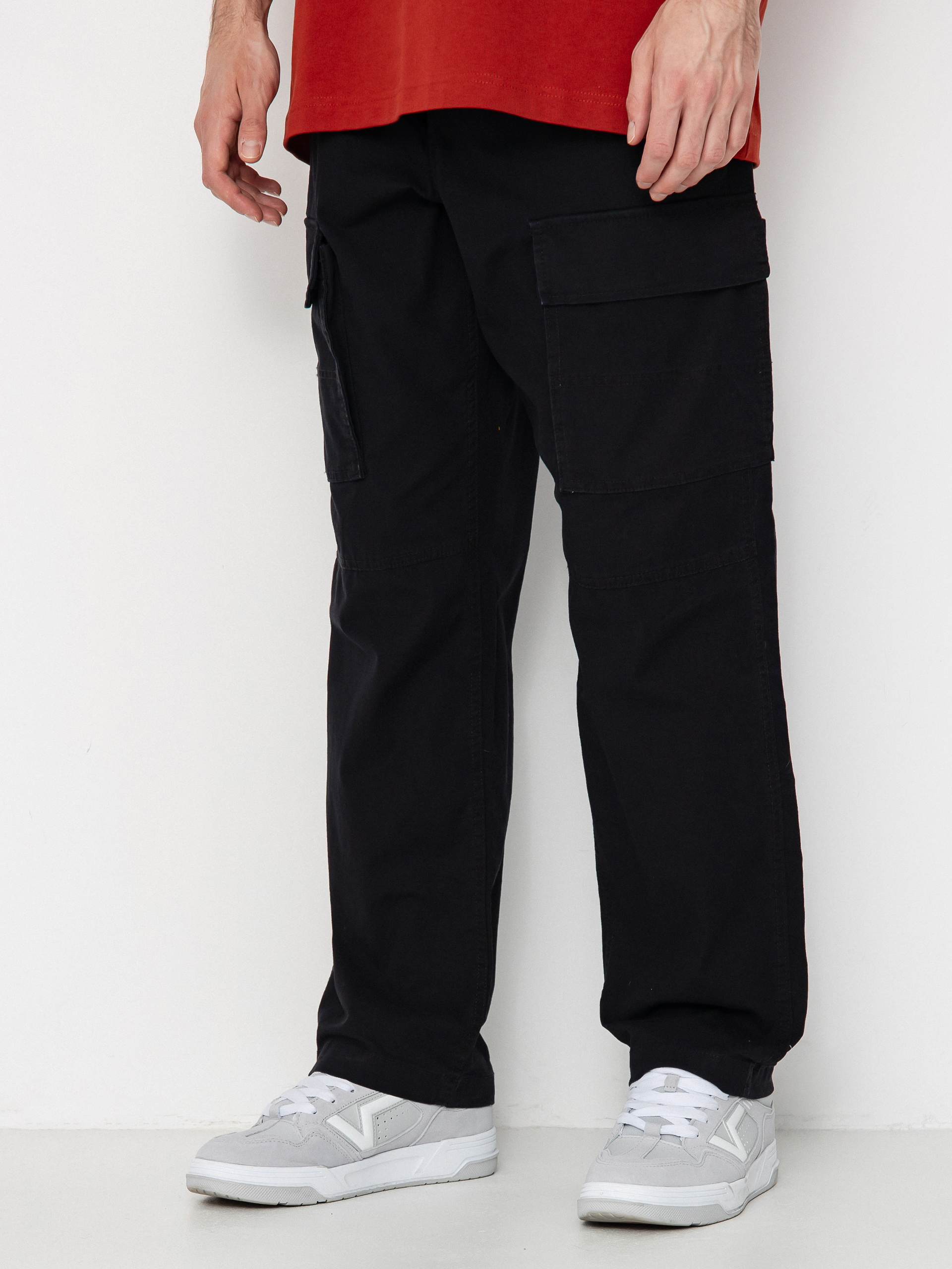 Kalhoty Vans Fatigue Cargo Loose Tapered Ripstop (black)