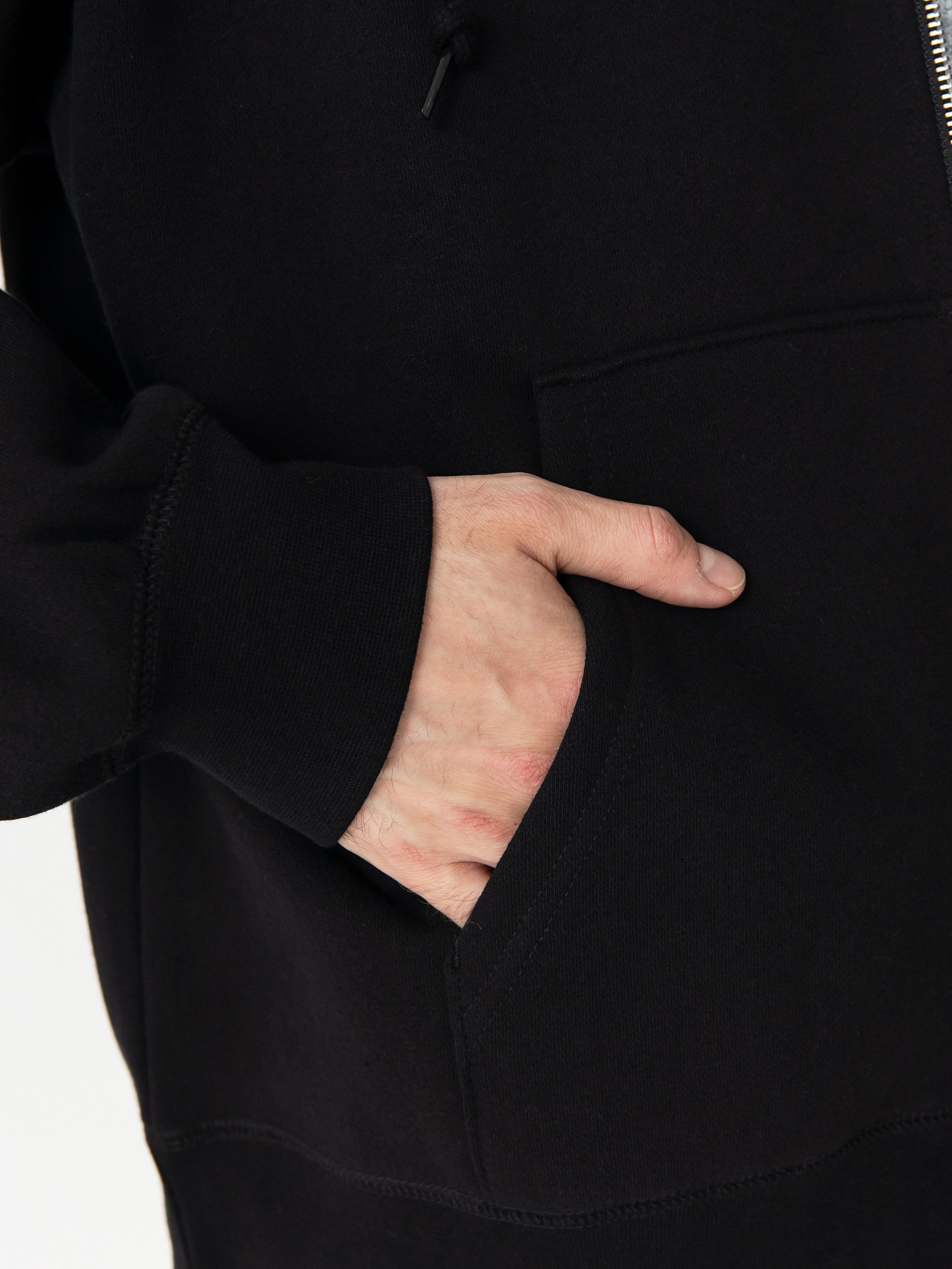 Mikina s kapucí OBEY Established Works Bold ZHD (black)