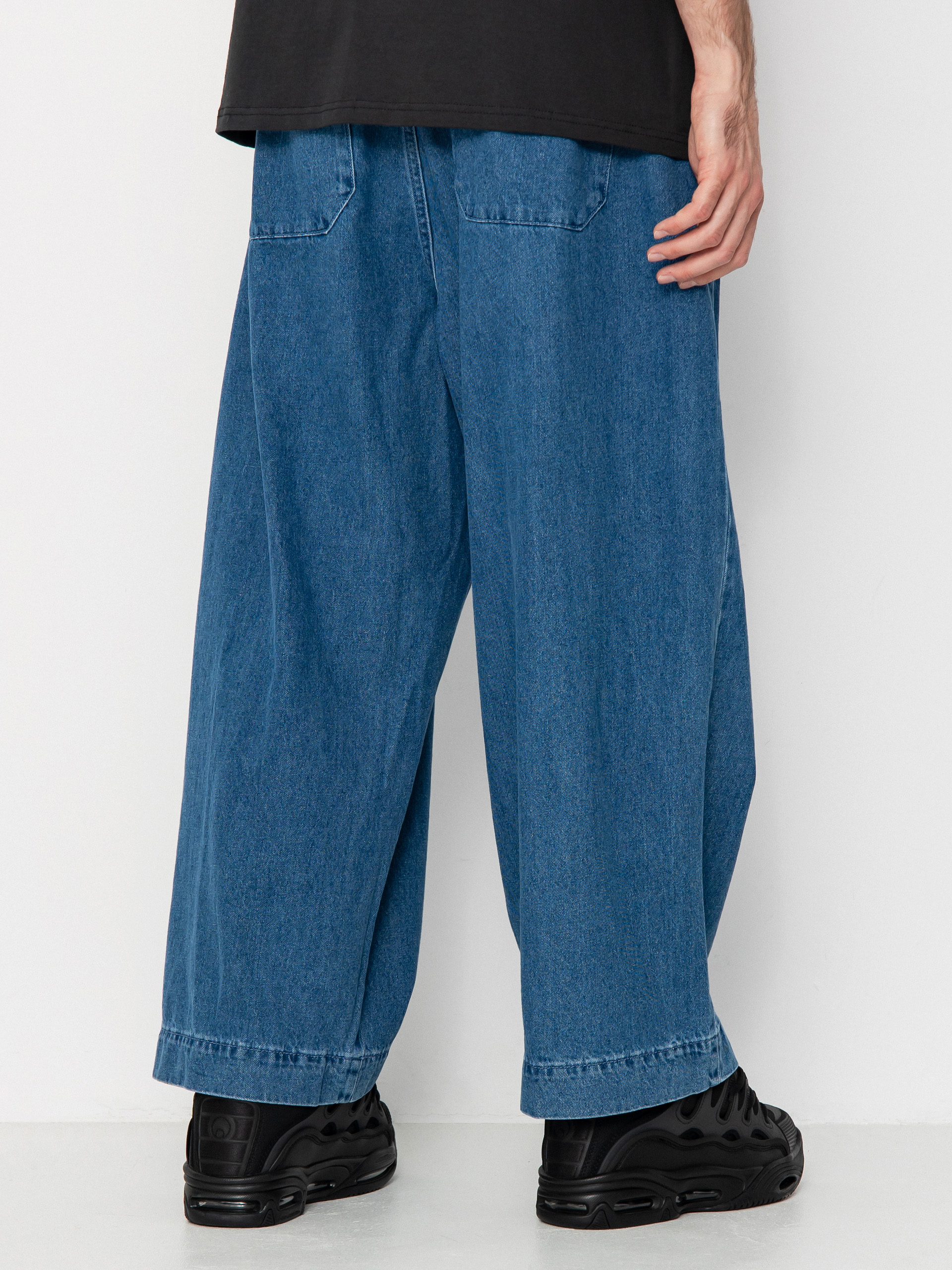 Kalhoty OBEY Oliver Denim Pleated (light indigo)