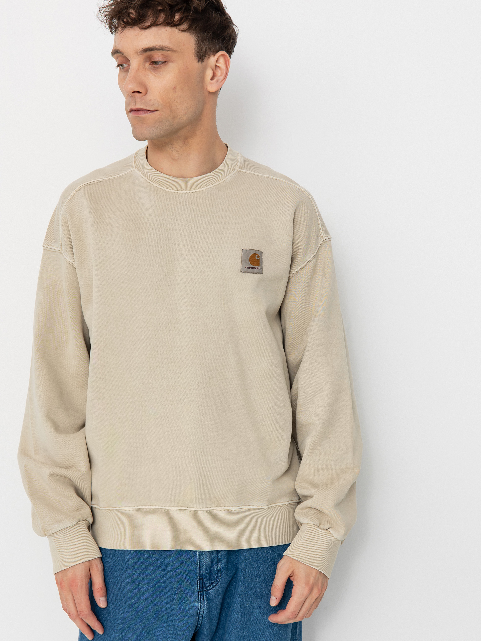 Mikina Carhartt WIP Nelson (fleur de sel)