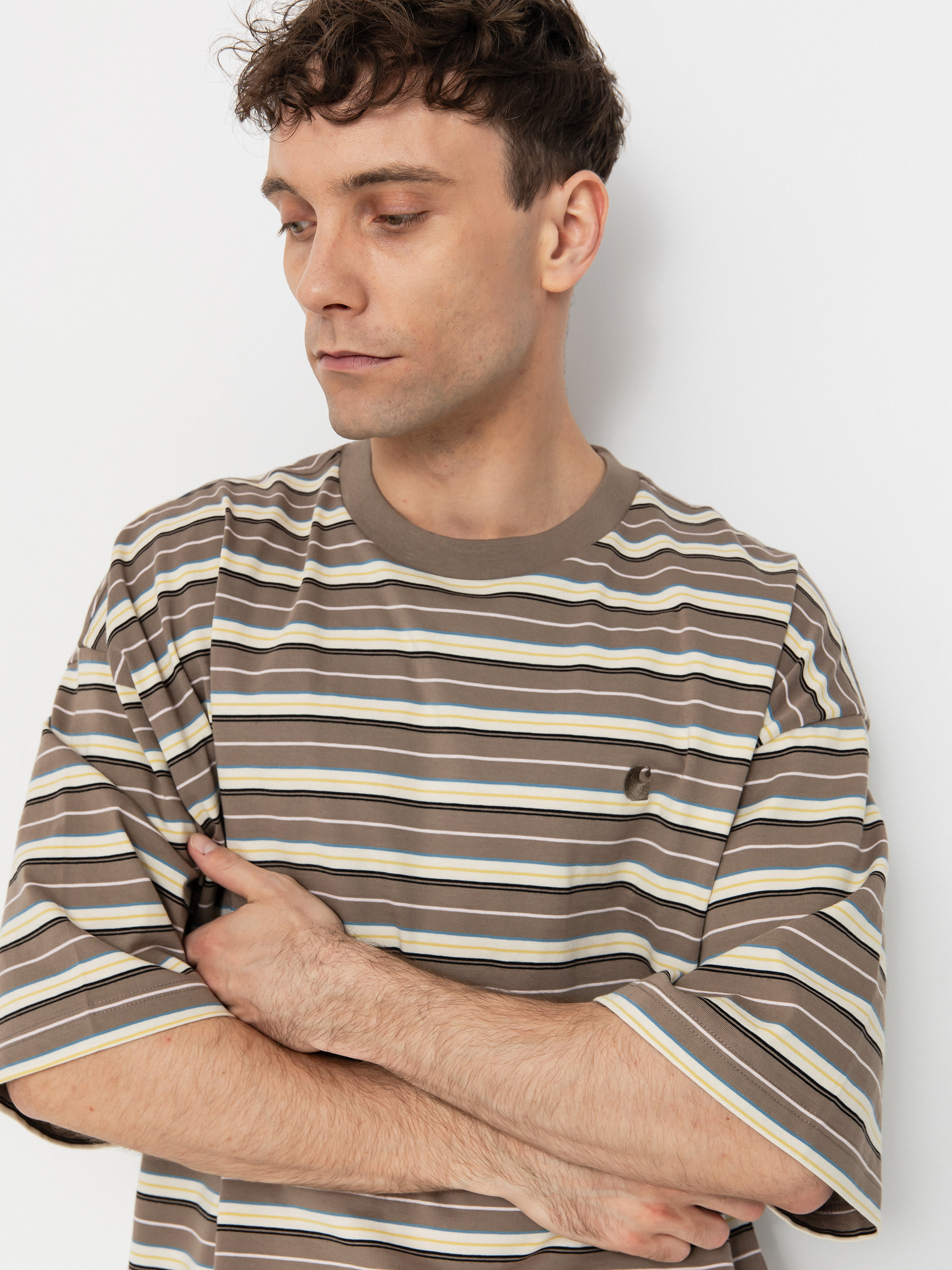 Tričko Carhartt WIP Nathan (nathan stripe/branch)