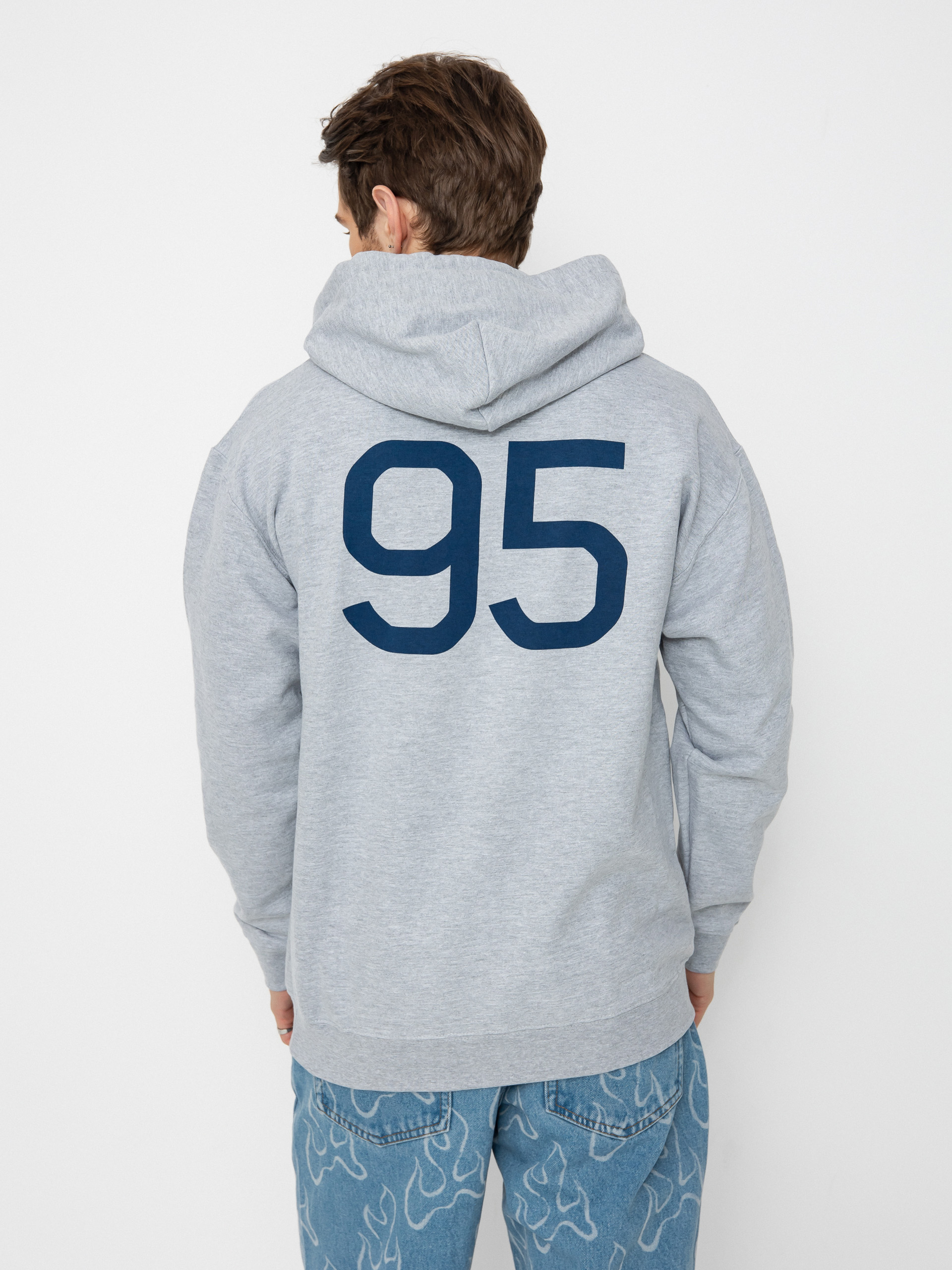 Mikina s kapucí eS 95 HD (grey heather)