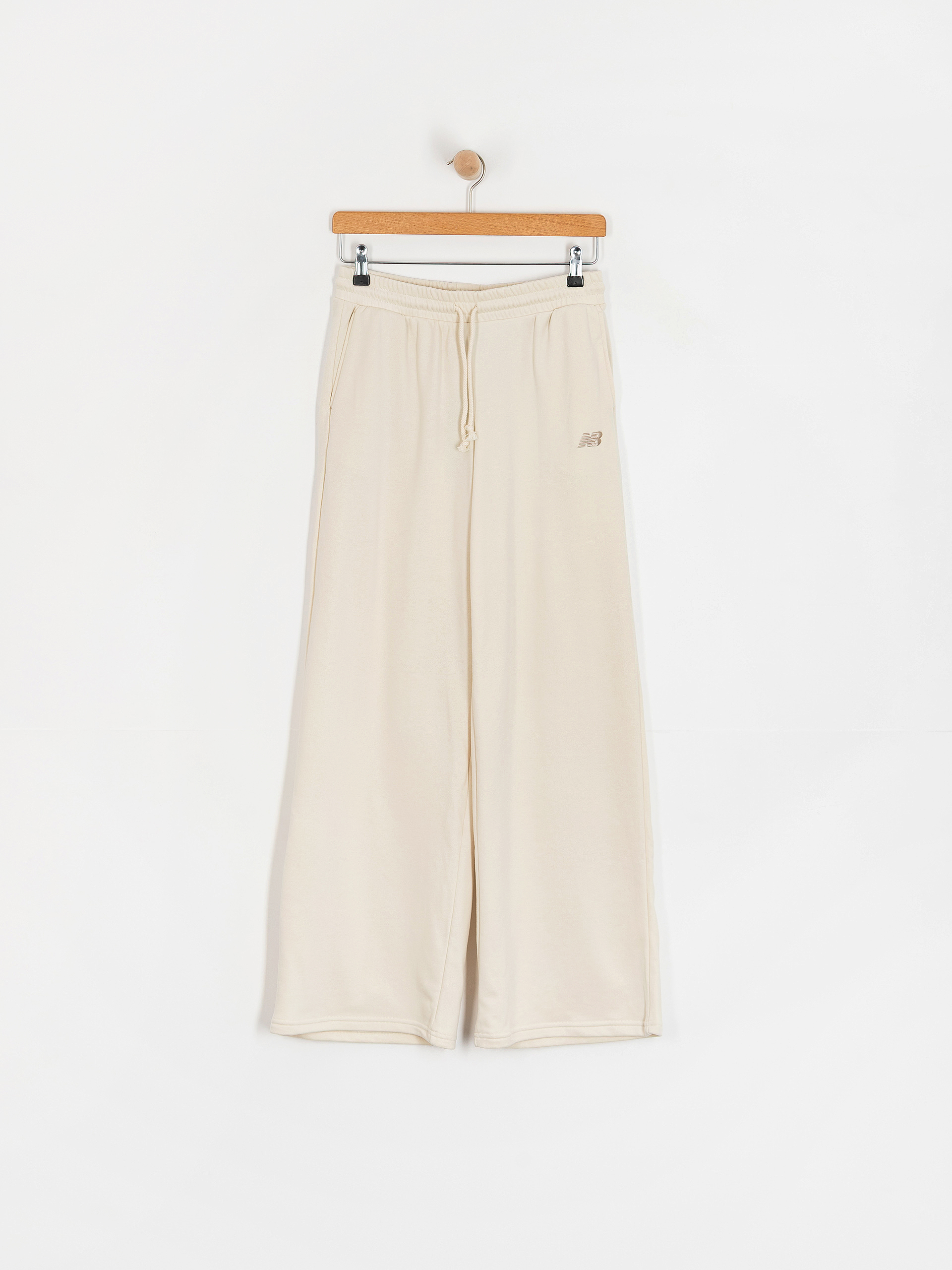 Kalhoty New Balance Coastal Fleece Wmn (linen)