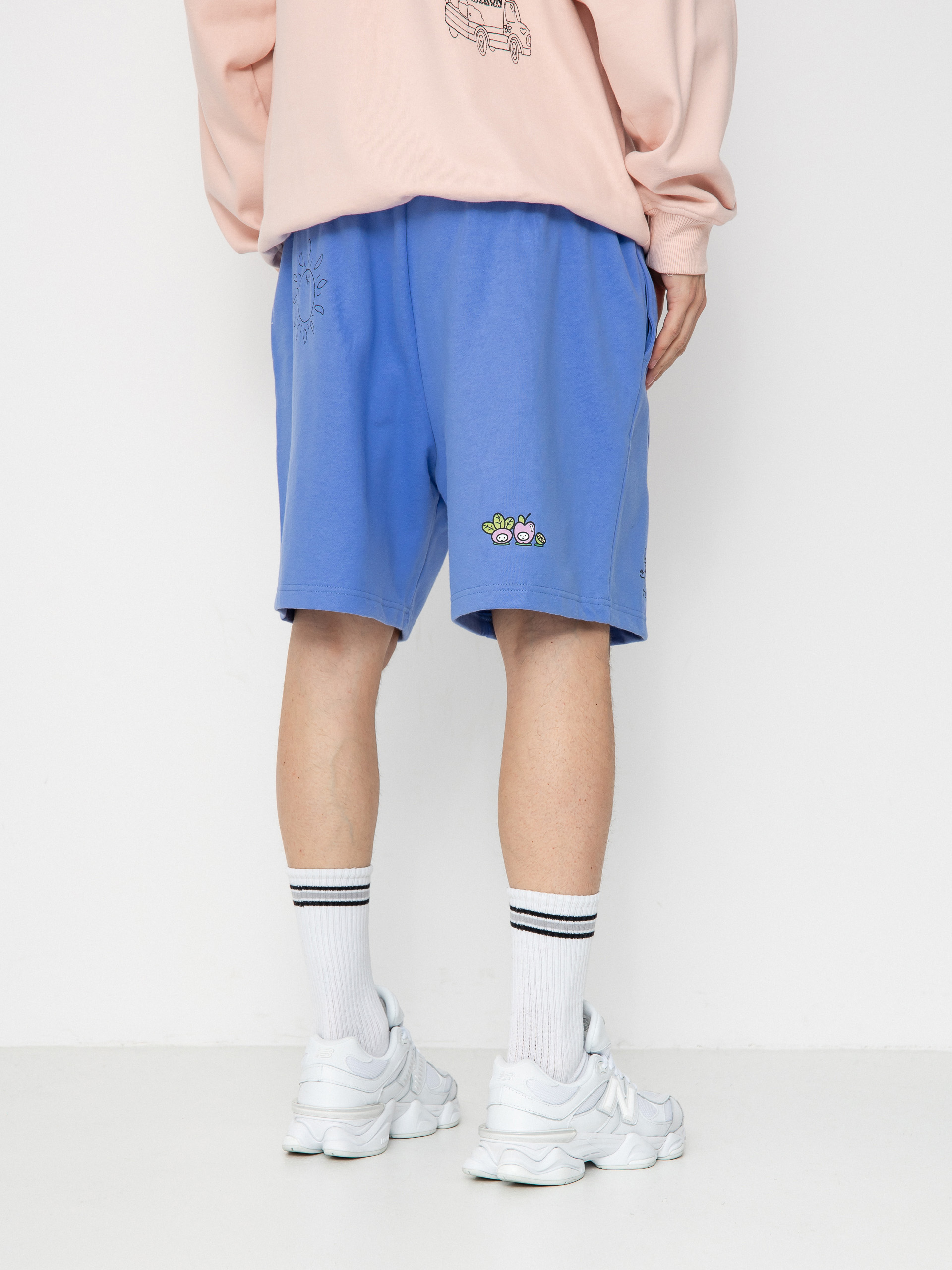 Kraťasy The North Face Mountain Cleanup Relaxed (virtual blue)