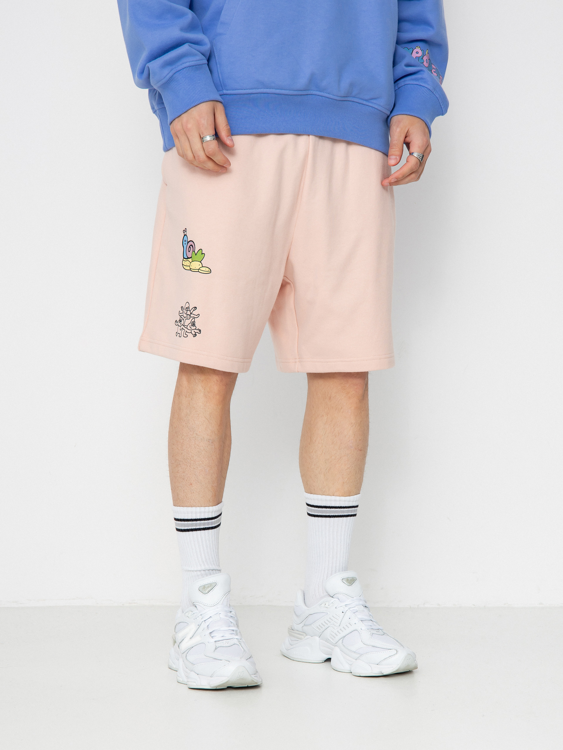 Kraťasy The North Face Mountain Cleanup Relaxed (pink moss)