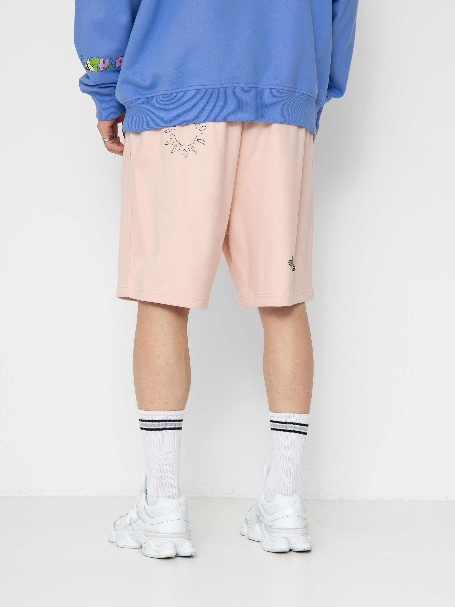 Kraťasy The North Face Mountain Cleanup Relaxed (pink moss)