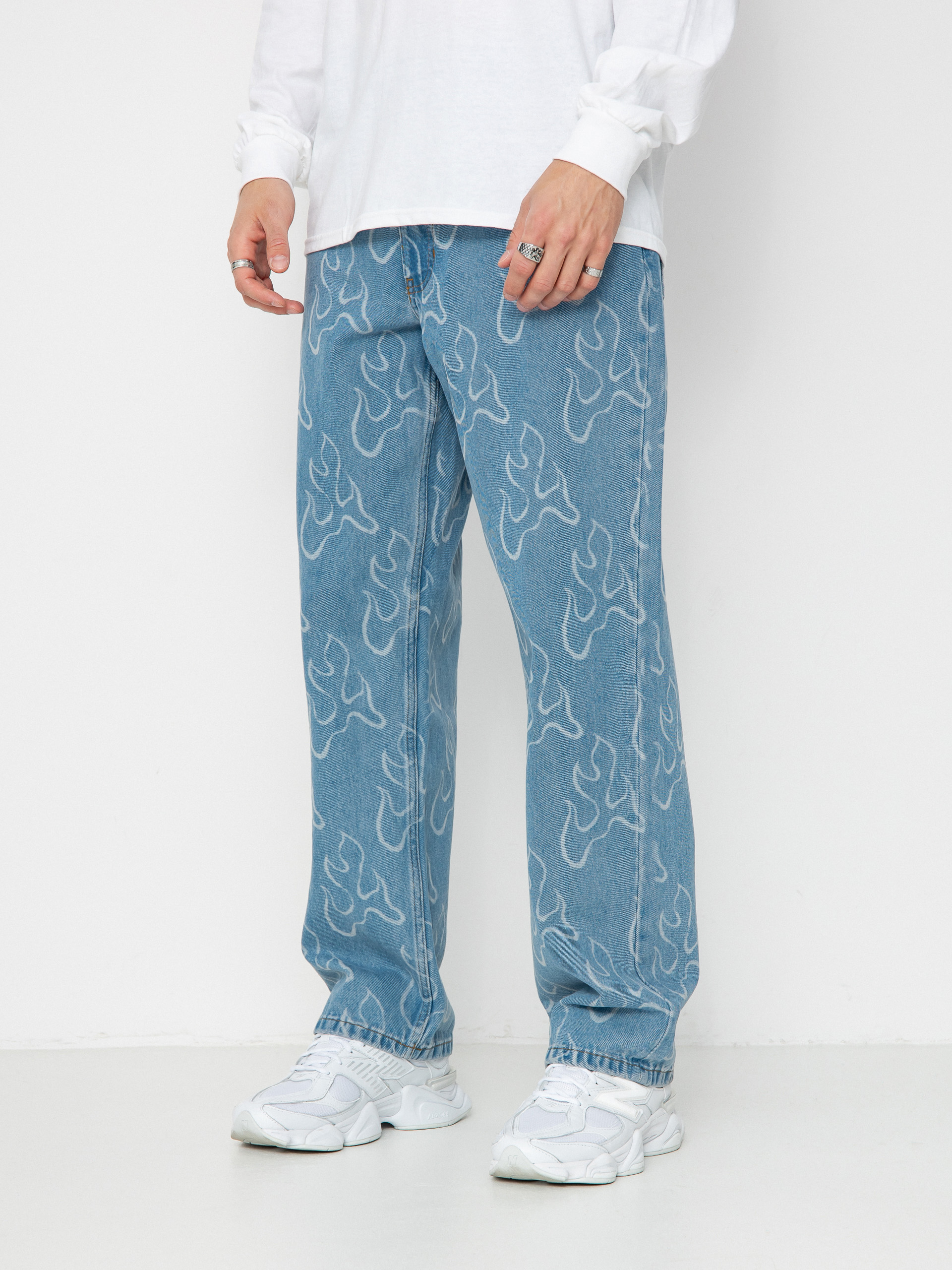 Kalhoty Vans Check 5 Blaze Loose Denim (stonewash/blue)
