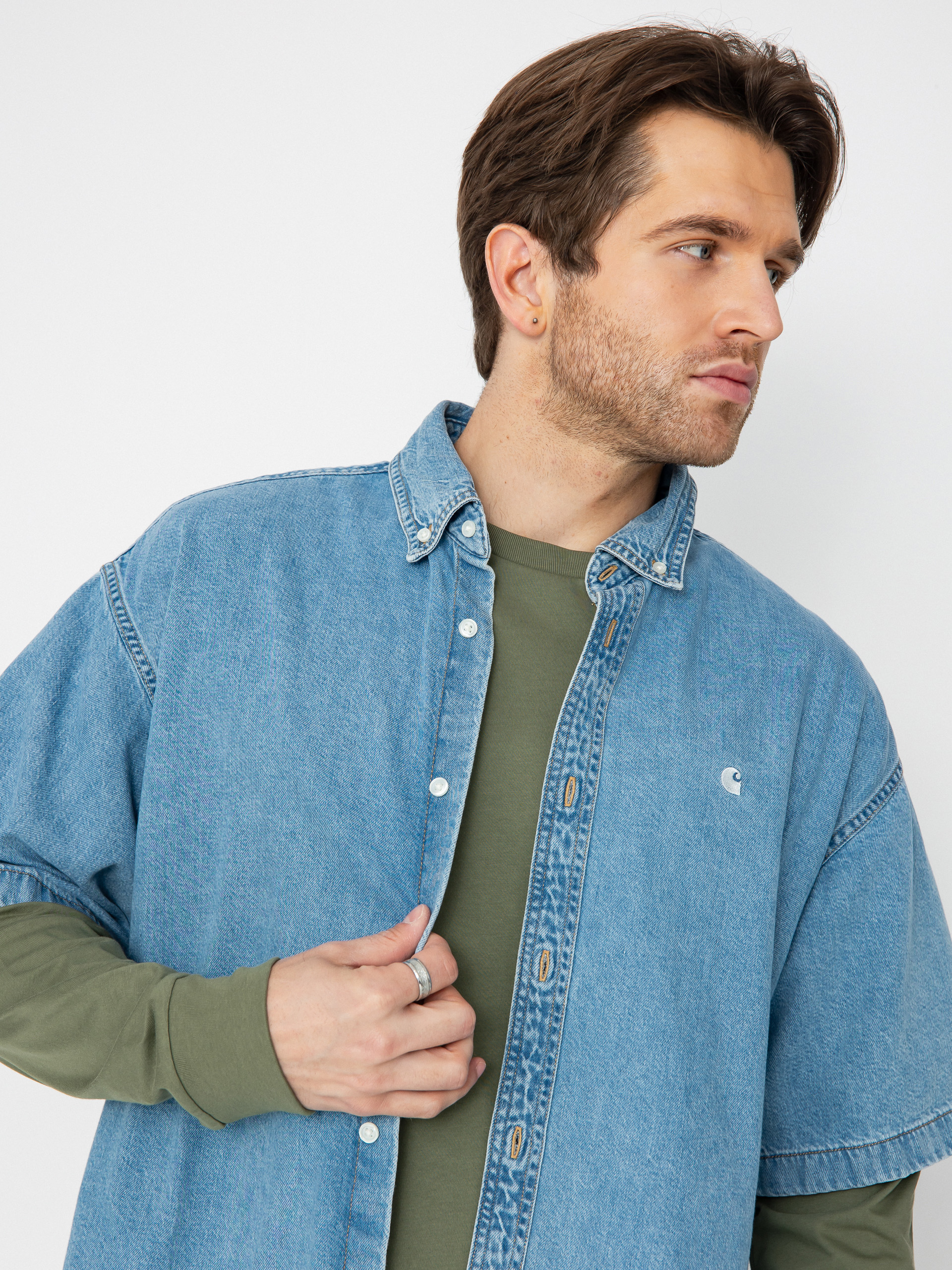 Košile Carhartt WIP Lucas (blue)