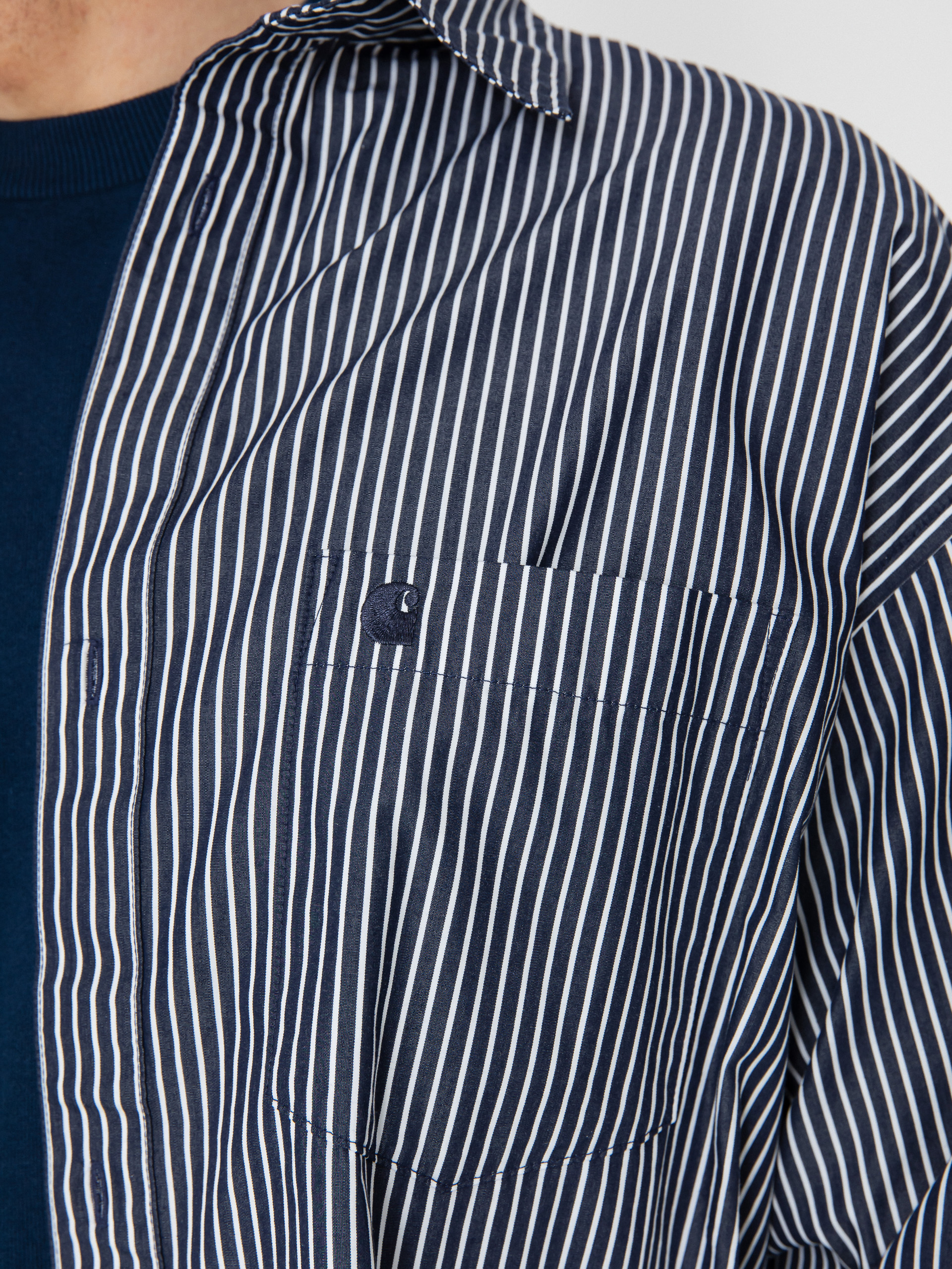 Košile Carhartt WIP Notus (arvin stripe/space)