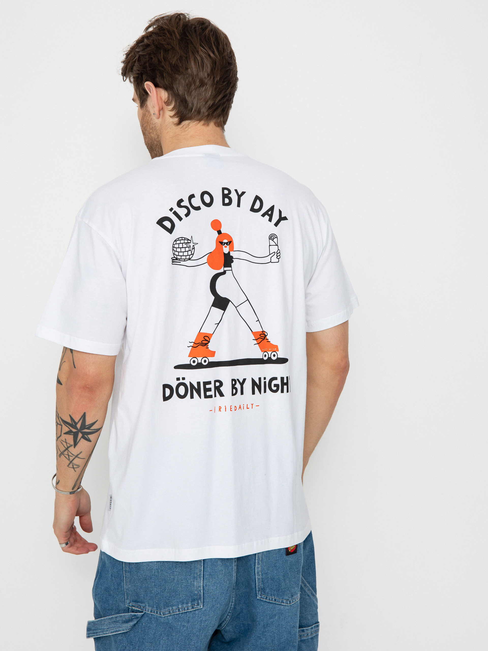 Tričko Iriedaily Disco Doener (white)