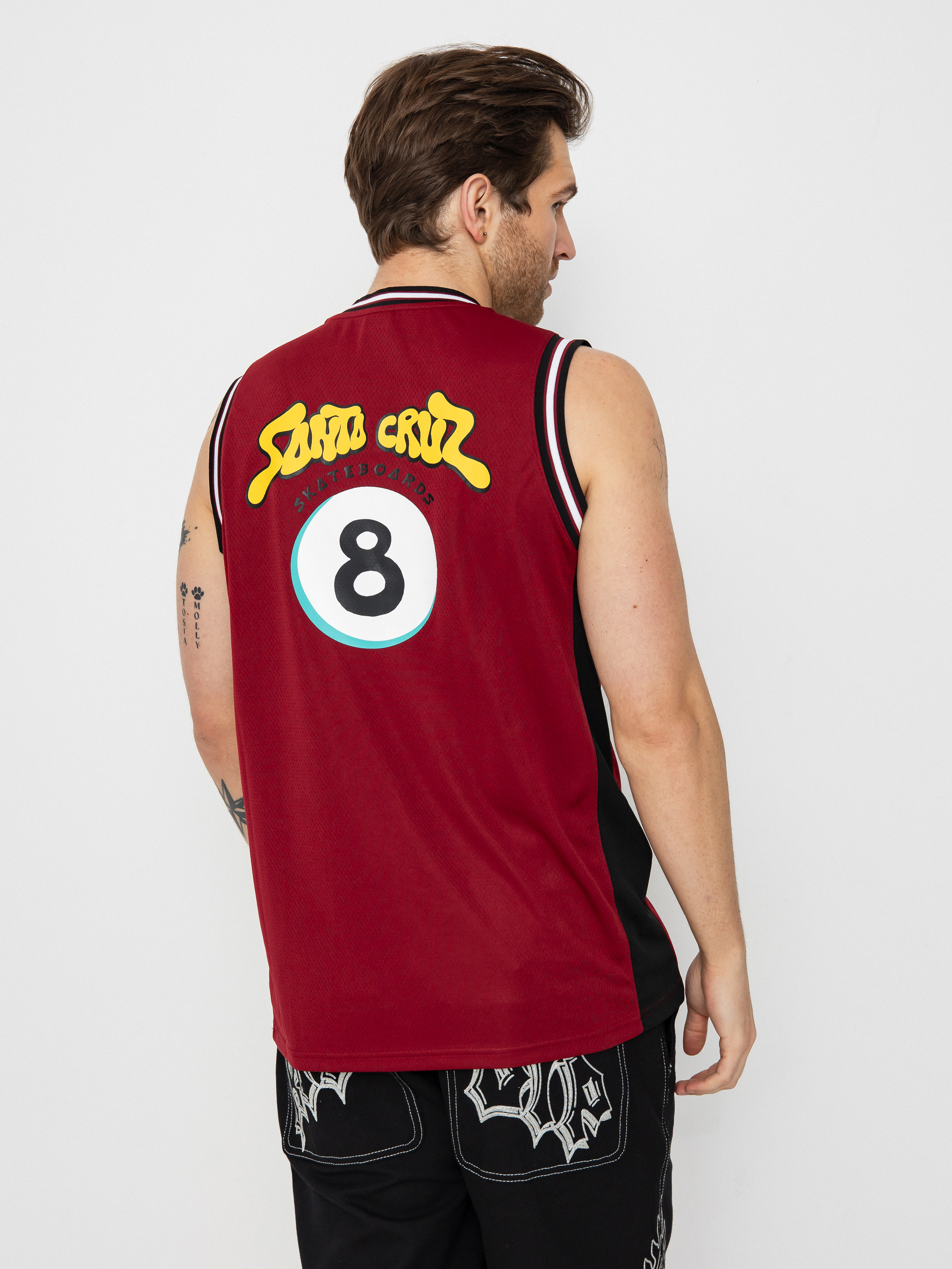 Triu010dko Santa Cruz Winkowski Ocho Mesh (dark rust/black)