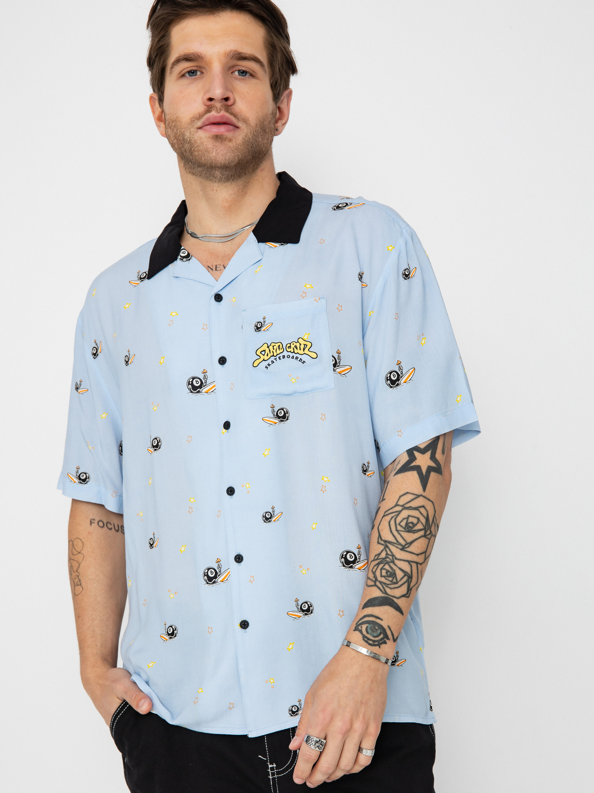 Košile Santa Cruz Winkowski Surf (fresh blue)